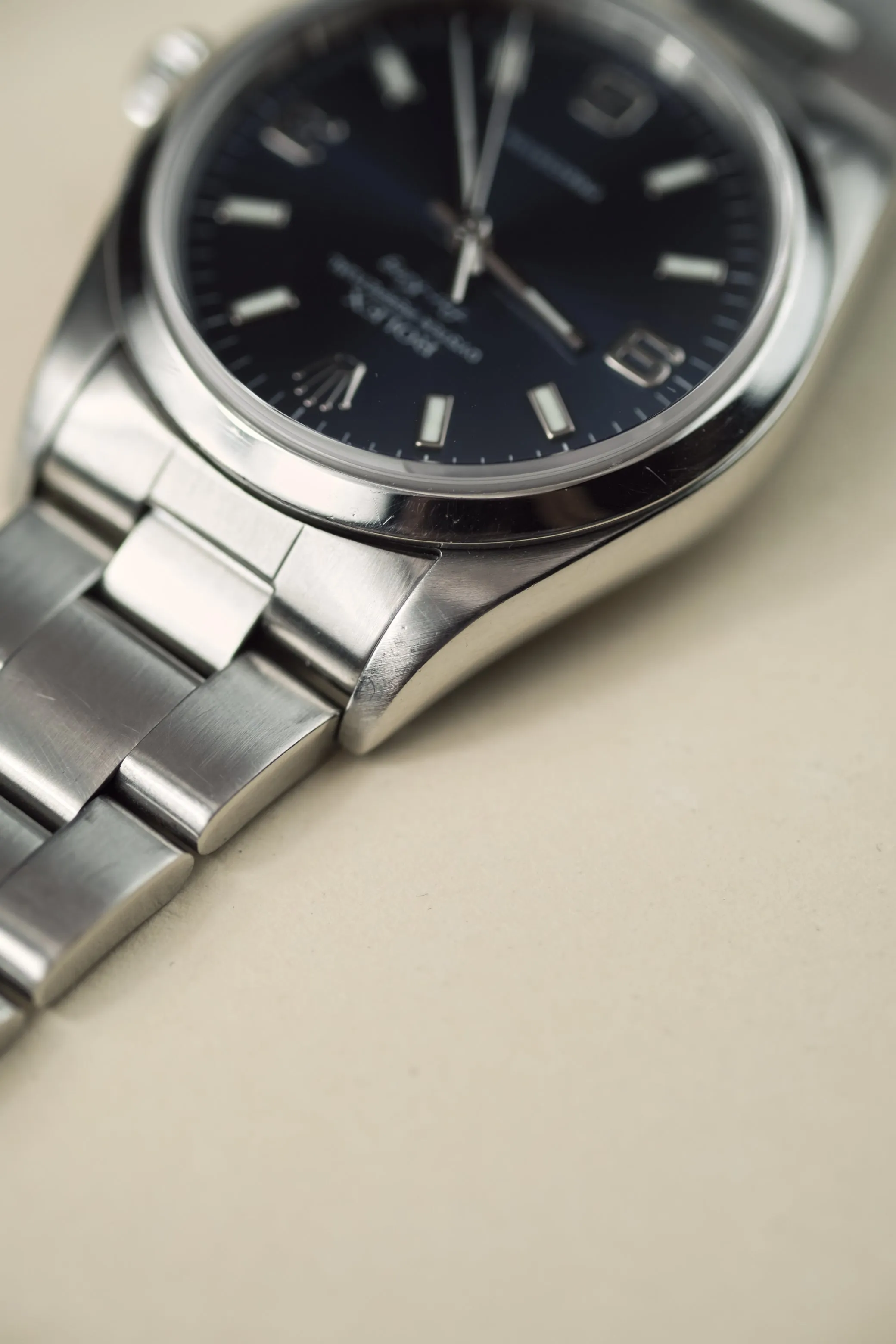 Rolex Air King 14000 Blue Dial w/Box - 1999