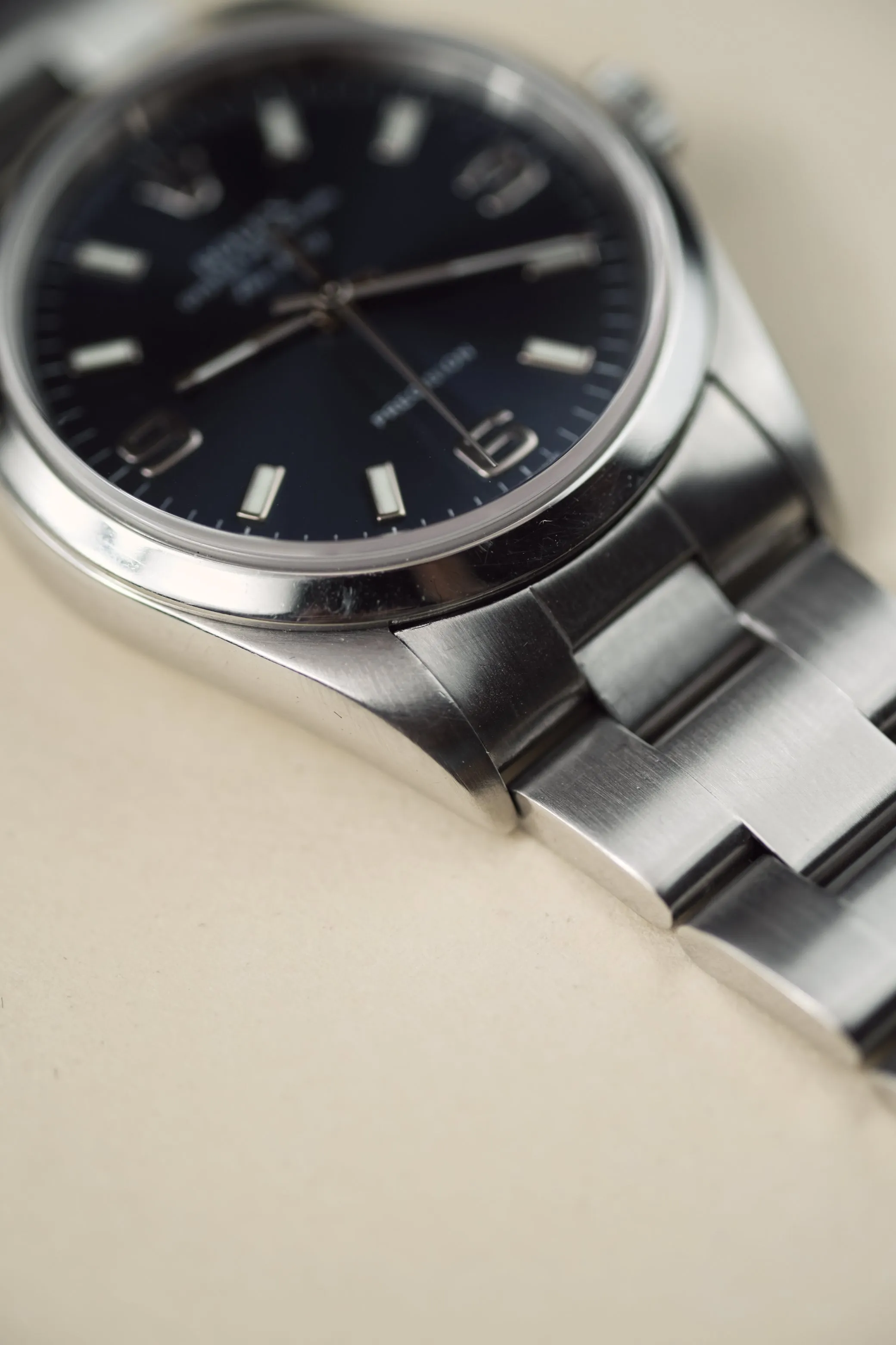Rolex Air King 14000 Blue Dial w/Box - 1999
