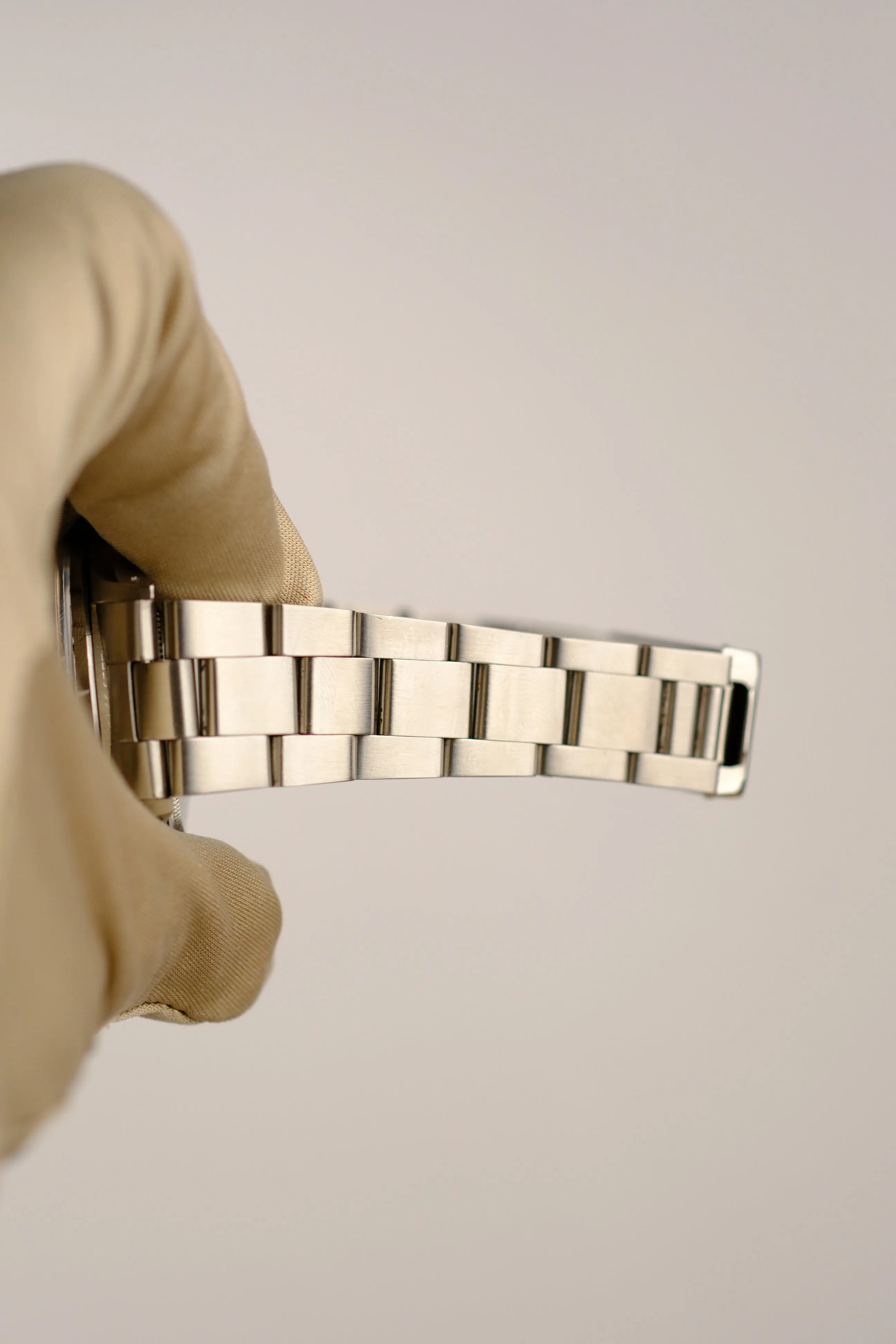 Rolex Air-King 5500 Grey Dial w/ Cream Patina - 1984