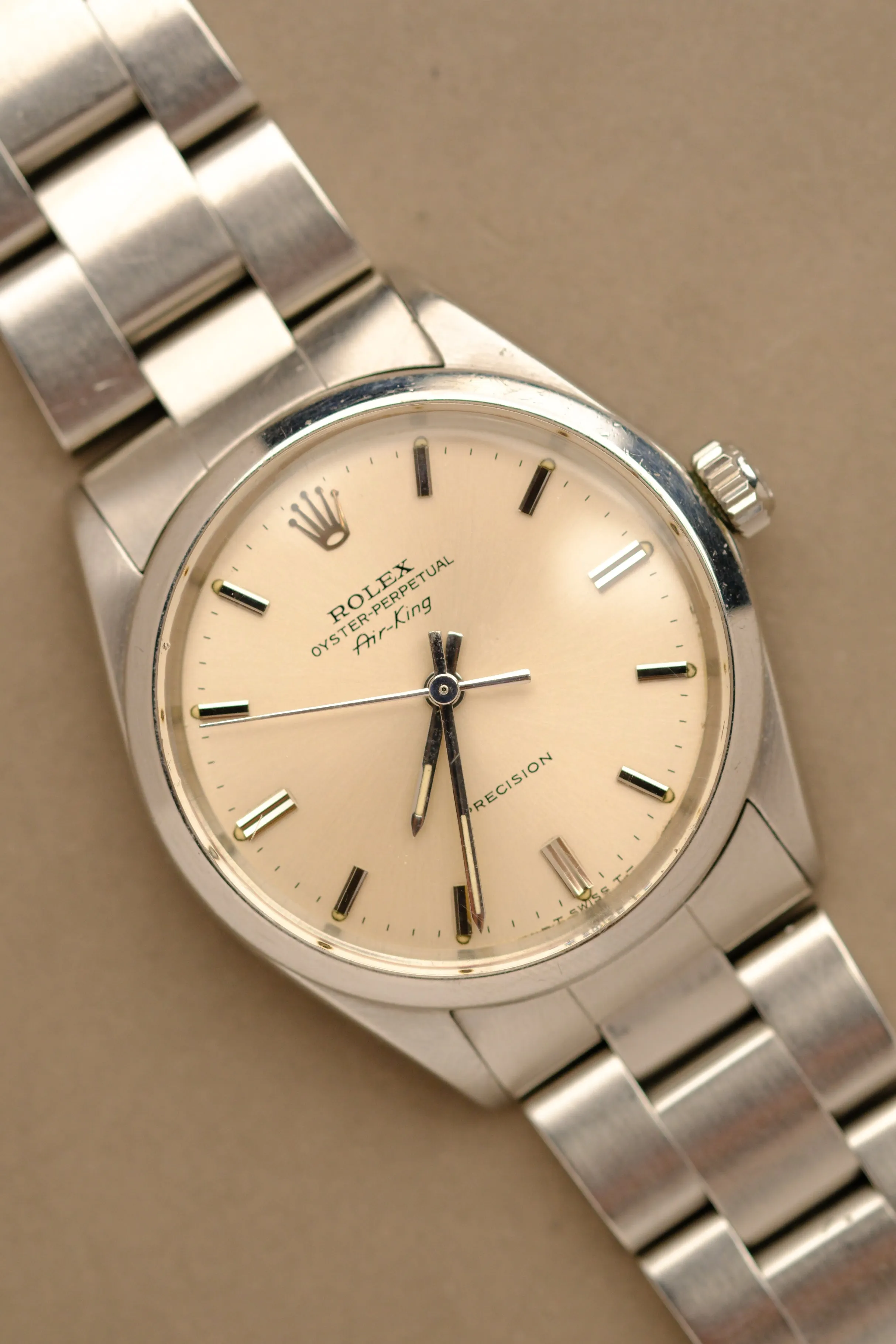 Rolex Air-King 5500 Silver Dial - 1984 (Serviced)