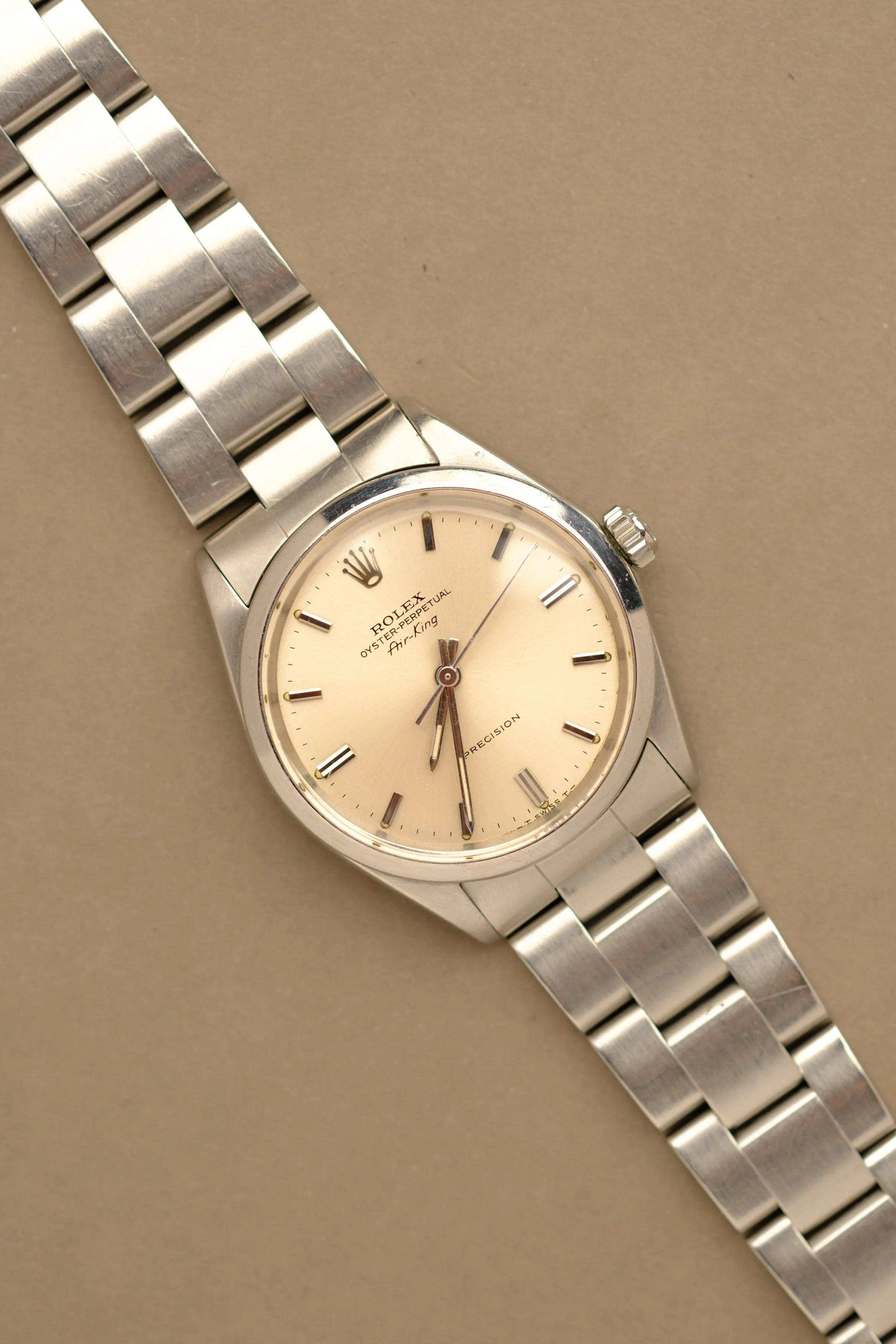 Rolex Air-King 5500 Silver Dial - 1984 (Serviced)