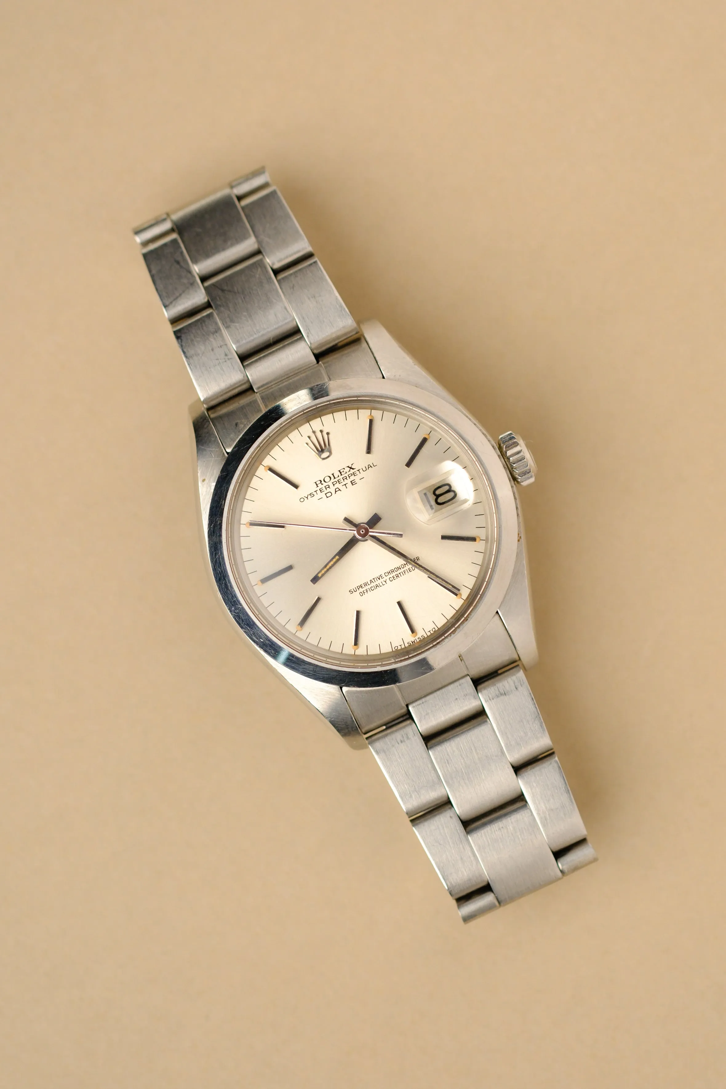 Rolex Date 1500 Sigma Dial w/Orange Patina - 1978
