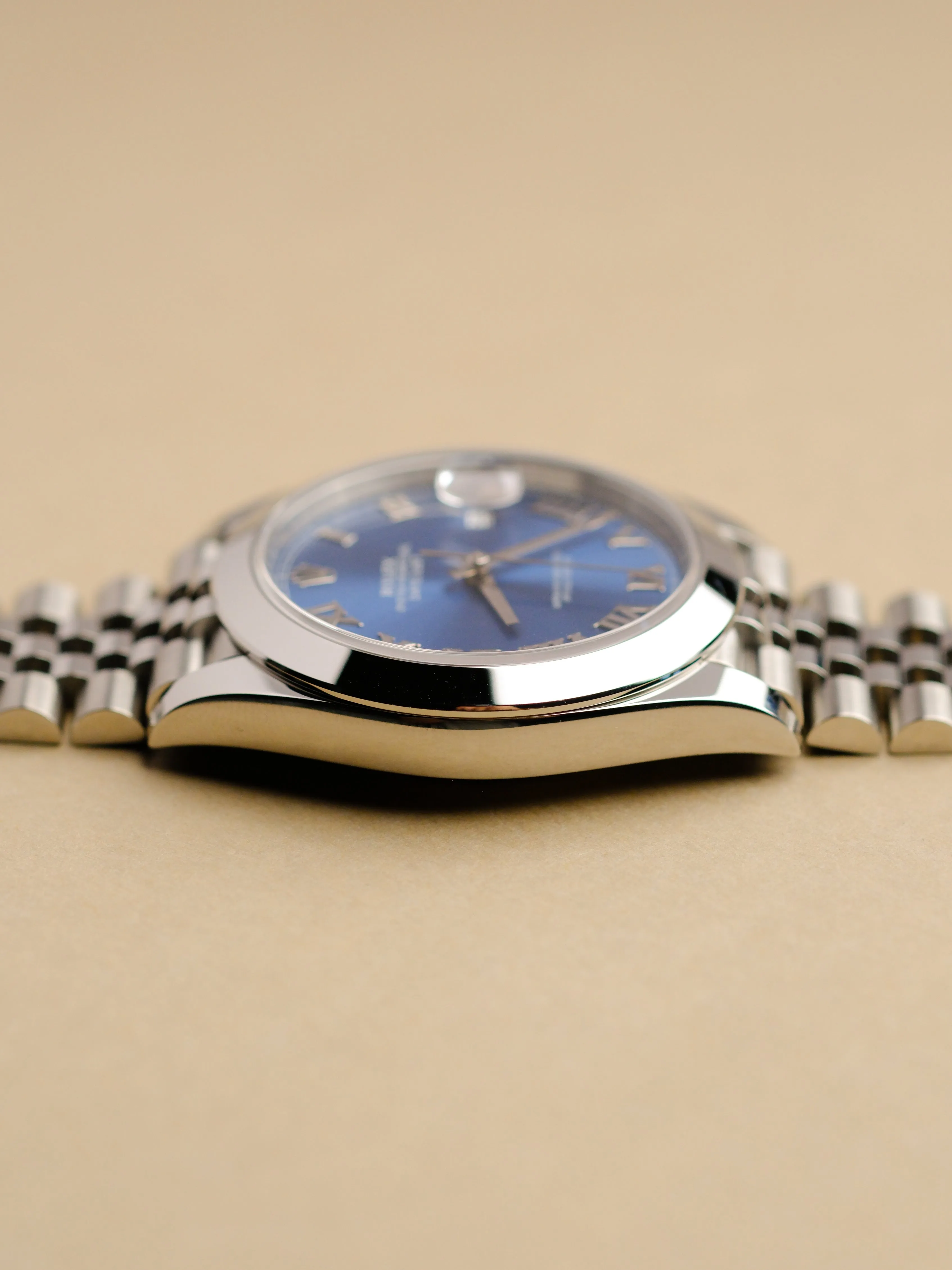 Rolex Datejust 126300 Blue Roman Dial w/Card - 2024