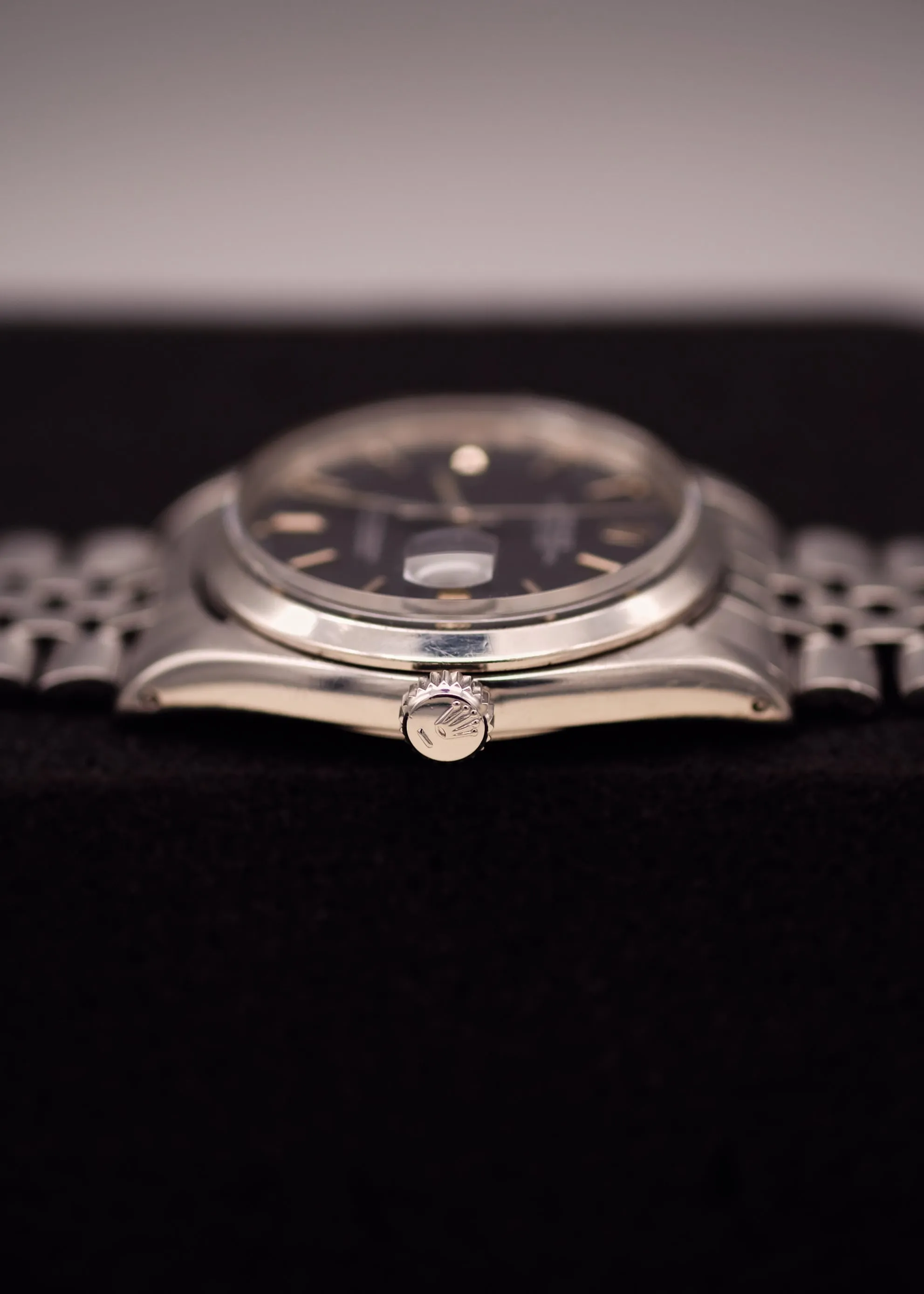 Rolex Datejust 1600 Matte Black Dial - 1960