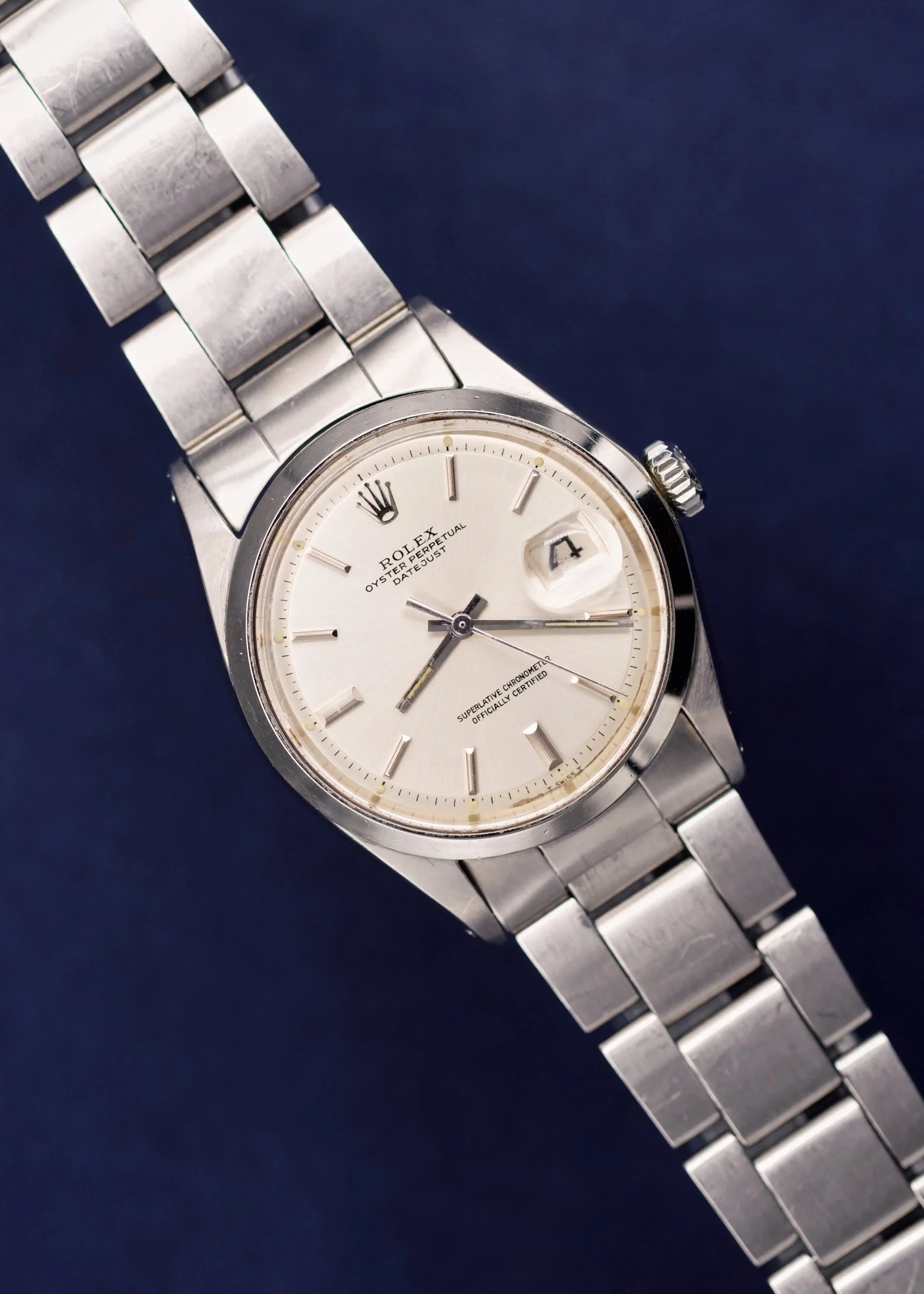 Rolex Datejust 1600 Silver Dial - 1970