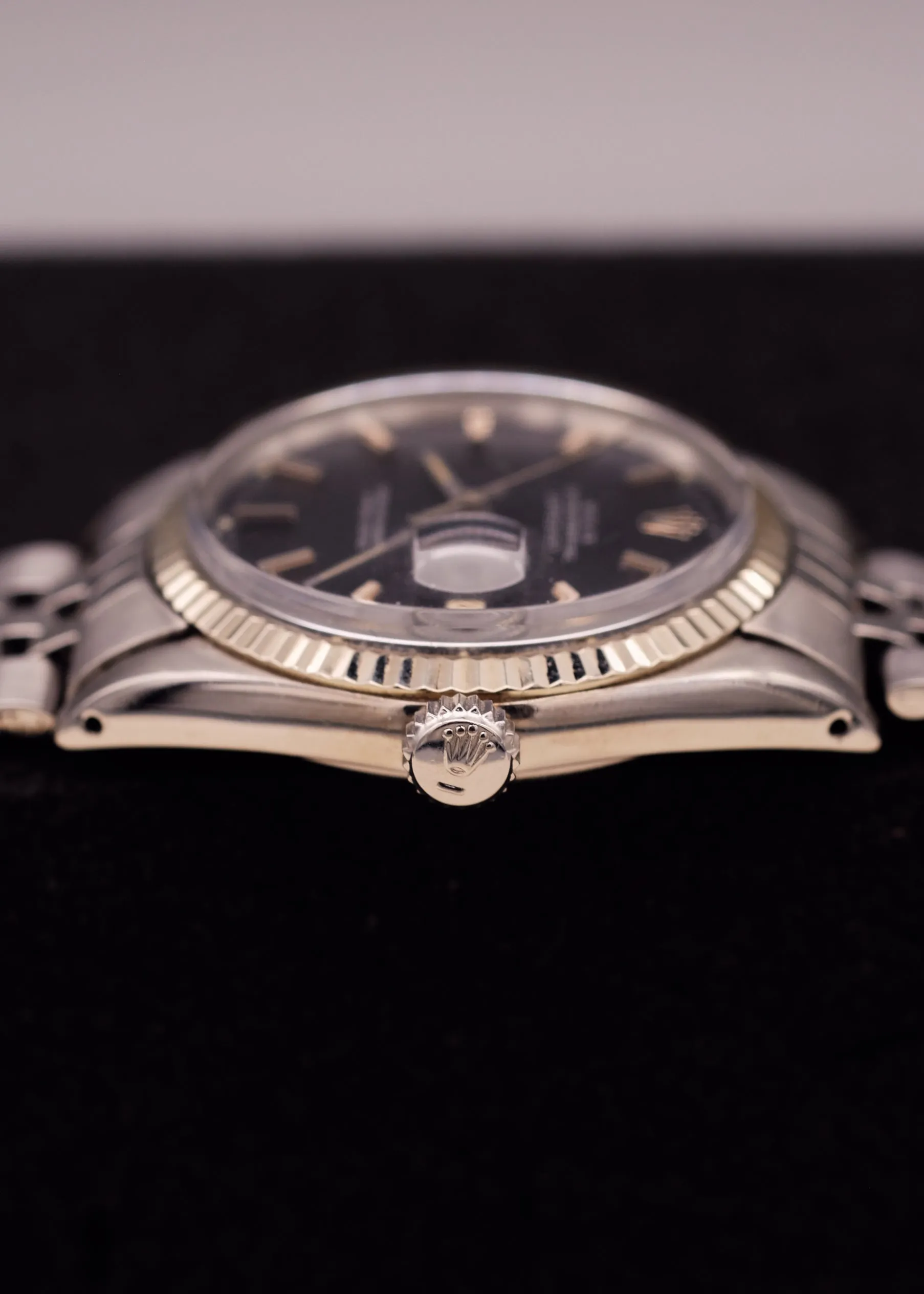 Rolex Datejust 1601 Black Matte Dial - 1969