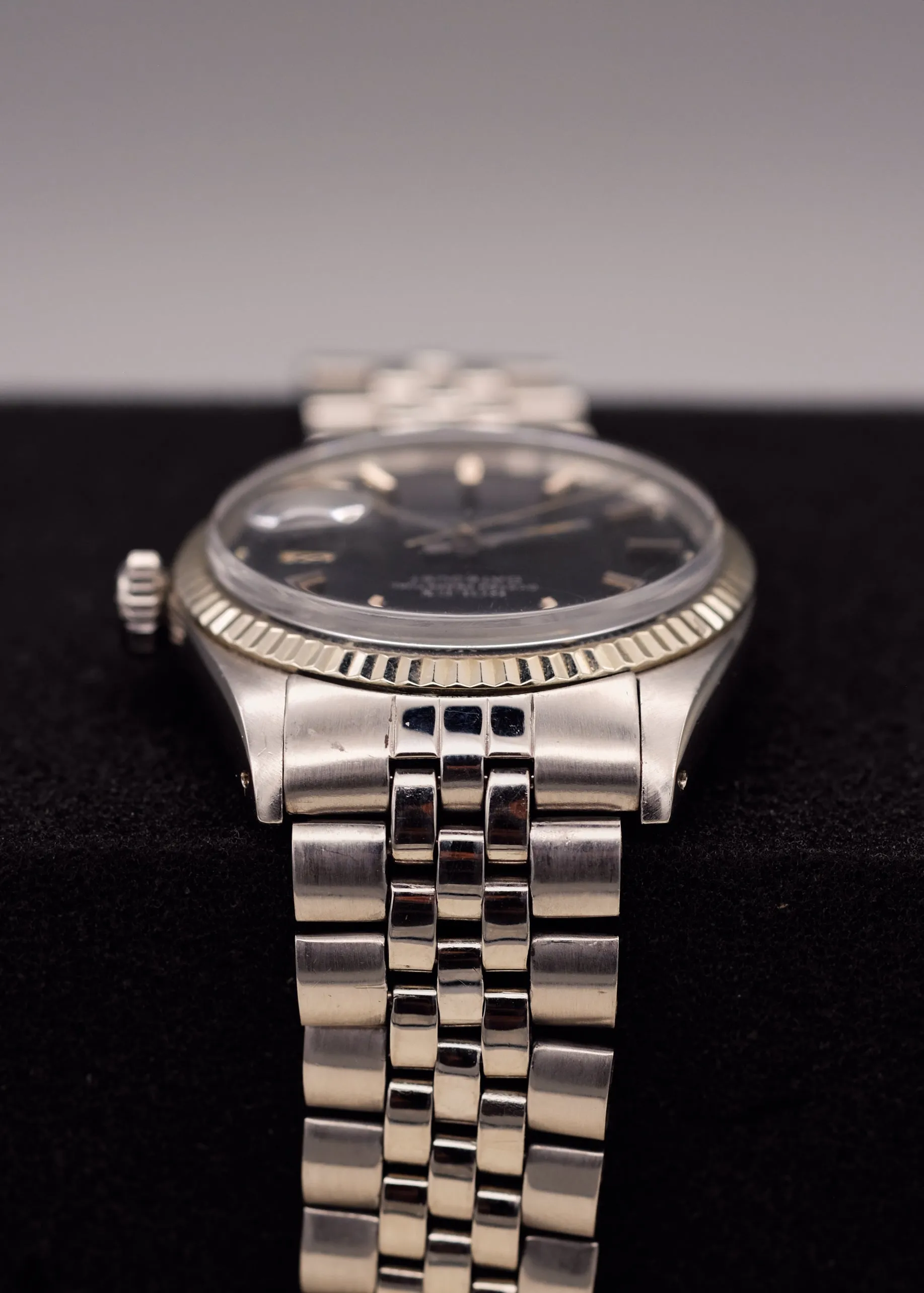 Rolex Datejust 1601 Black Matte Dial - 1969