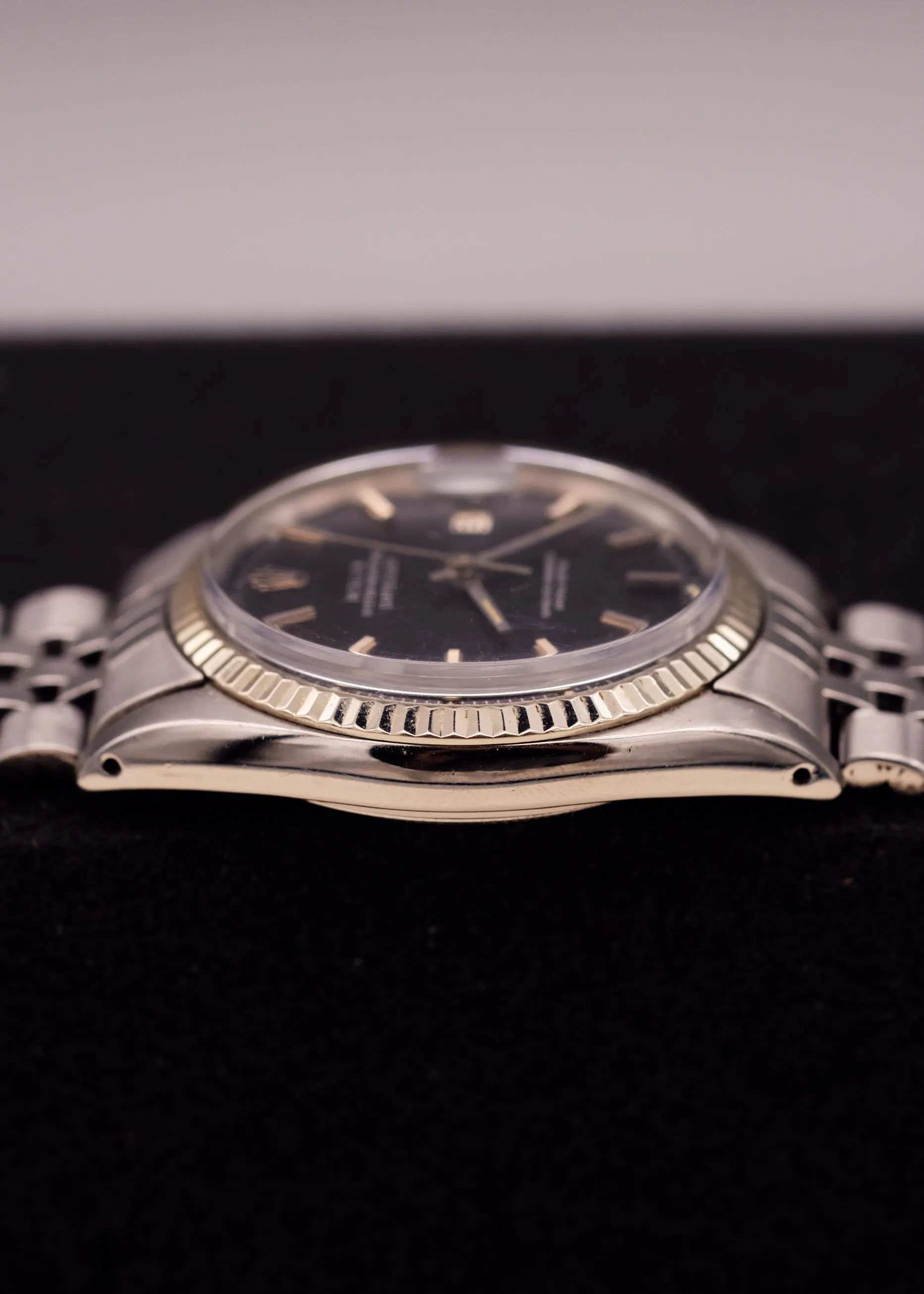 Rolex Datejust 1601 Black Matte Dial - 1969
