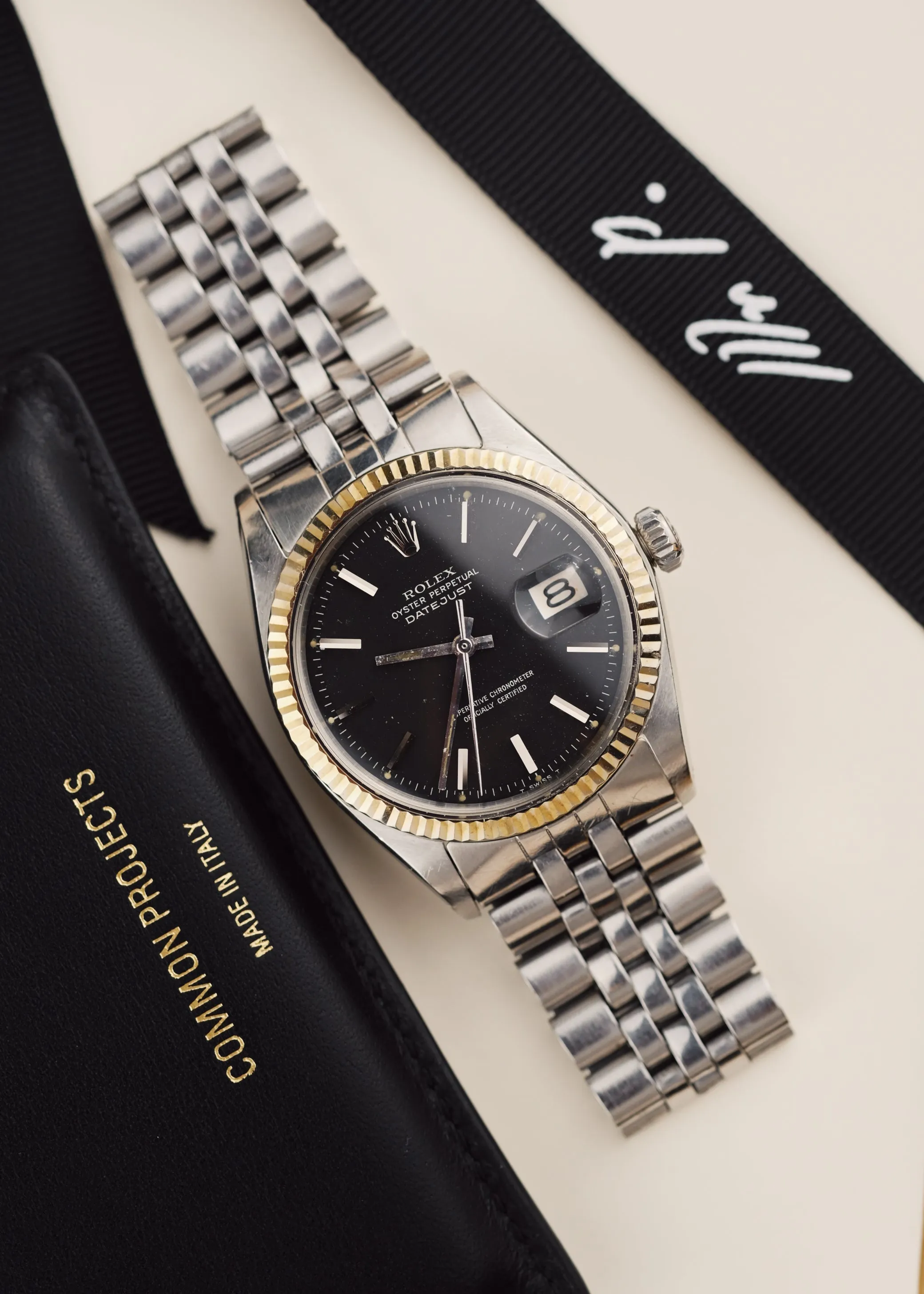 Rolex Datejust 1601 Black Matte Dial - 1972