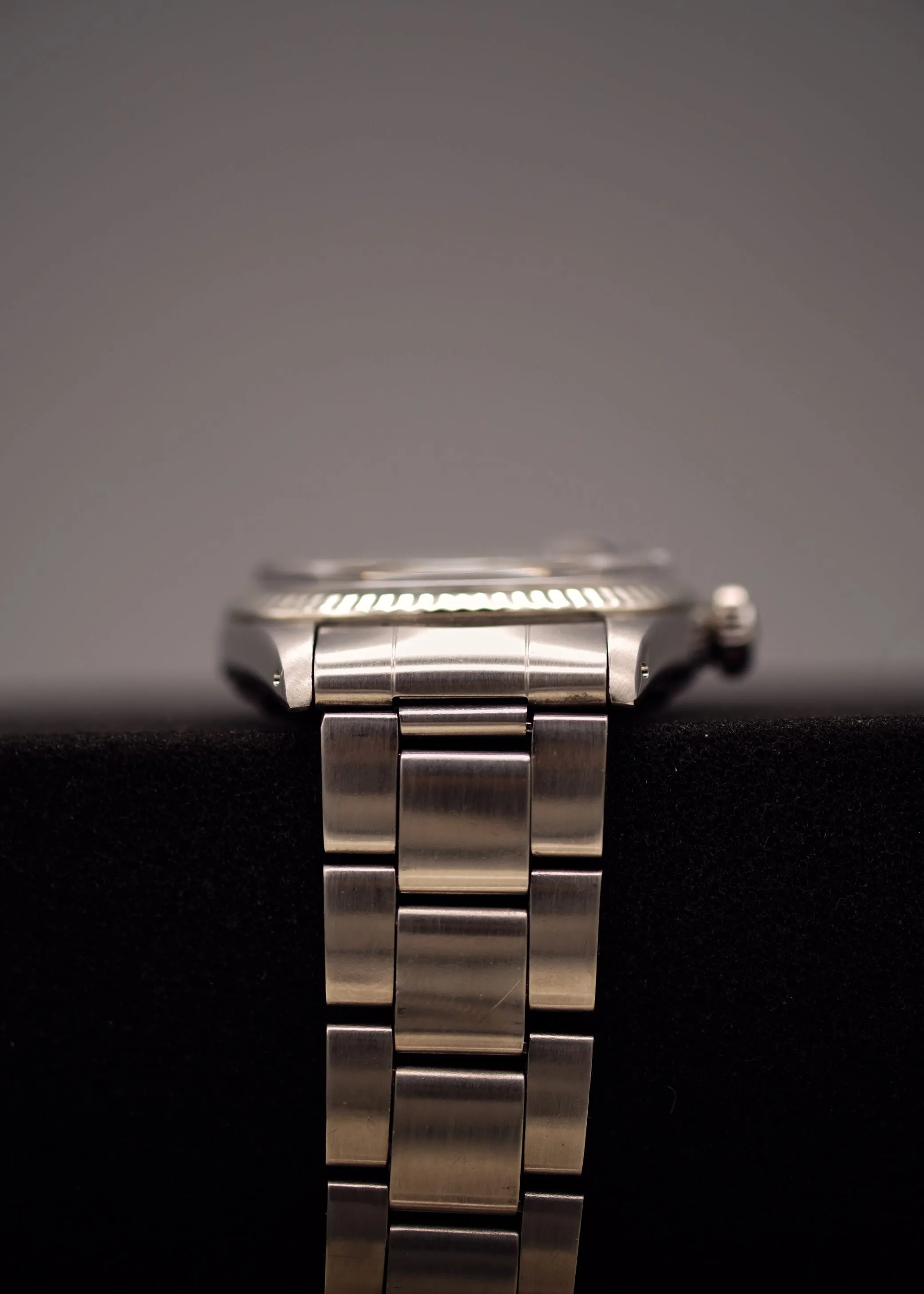 Rolex Datejust 1601 Black Matte Dial on Oyster Bracelet - 1973