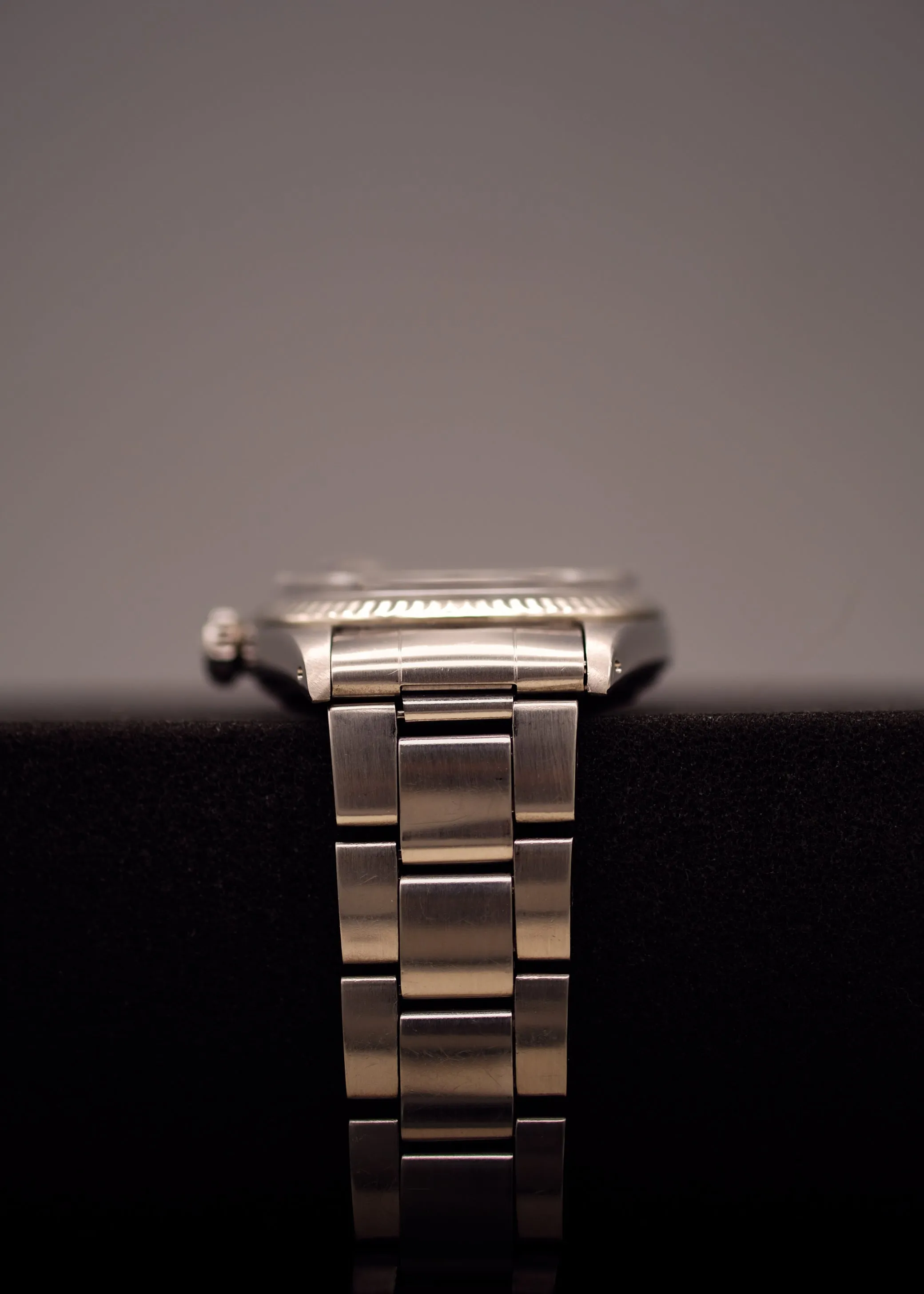 Rolex Datejust 1601 Black Matte Dial on Oyster Bracelet - 1973