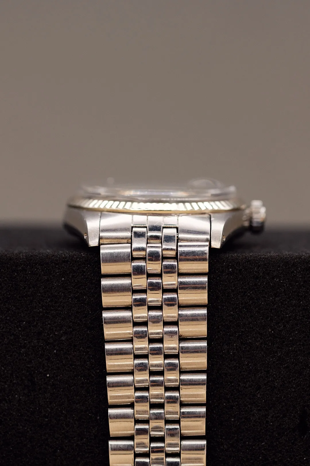 Rolex Datejust 1601 Black Matte Dial w/Doorstop Markers - 1975