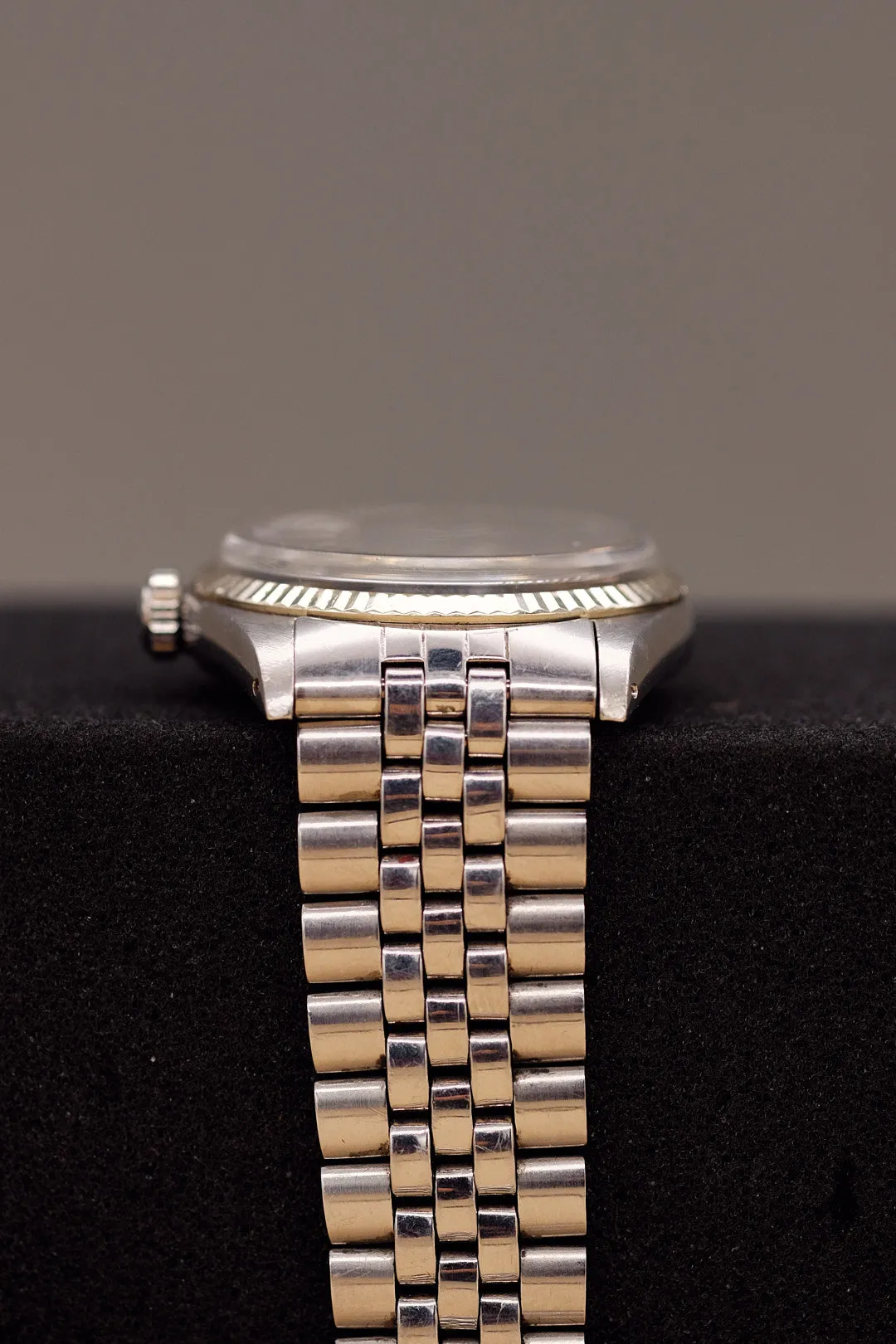 Rolex Datejust 1601 Black Matte Dial w/Doorstop Markers - 1975