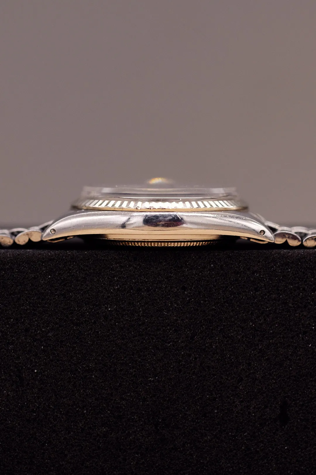 Rolex Datejust 1601 Black Matte Dial w/Doorstop Markers - 1975