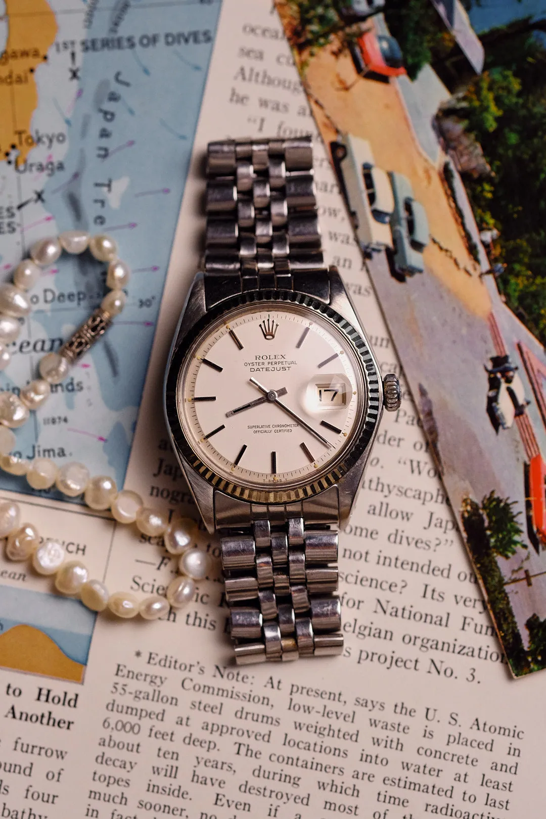 Rolex Datejust 1601 Flat White Dial - 1970