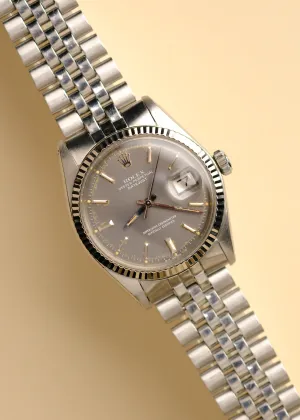 Rolex Datejust 1601 Grey Sigma Patina Dial - 1976