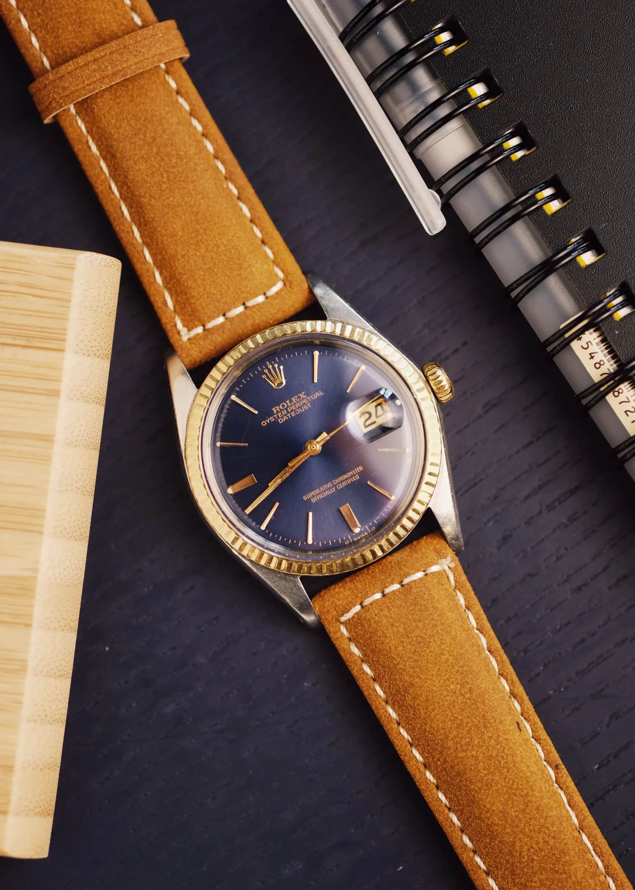 Rolex Datejust 1601 Indigo Sigma Dial - 1970
