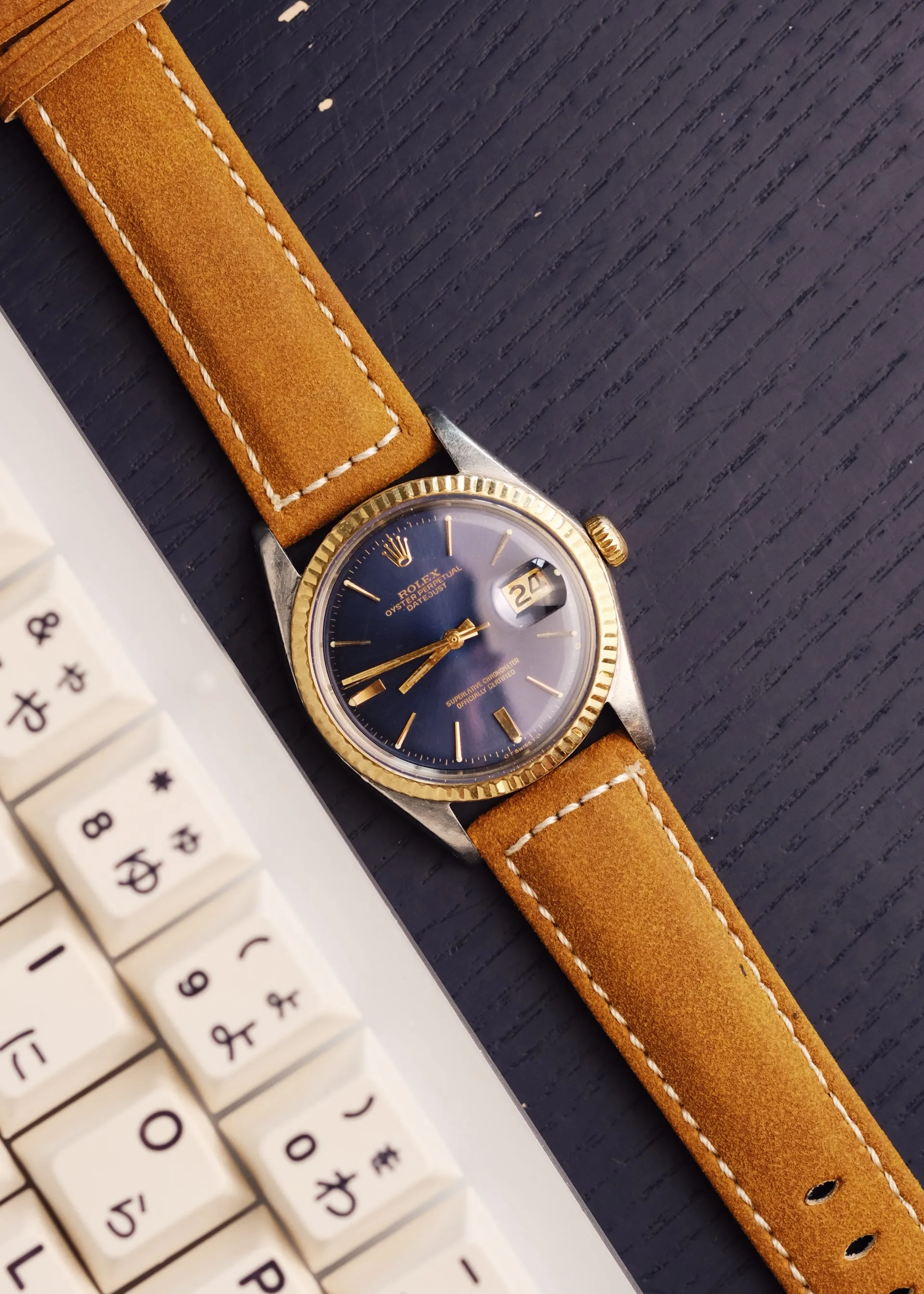 Rolex Datejust 1601 Indigo Sigma Dial - 1970