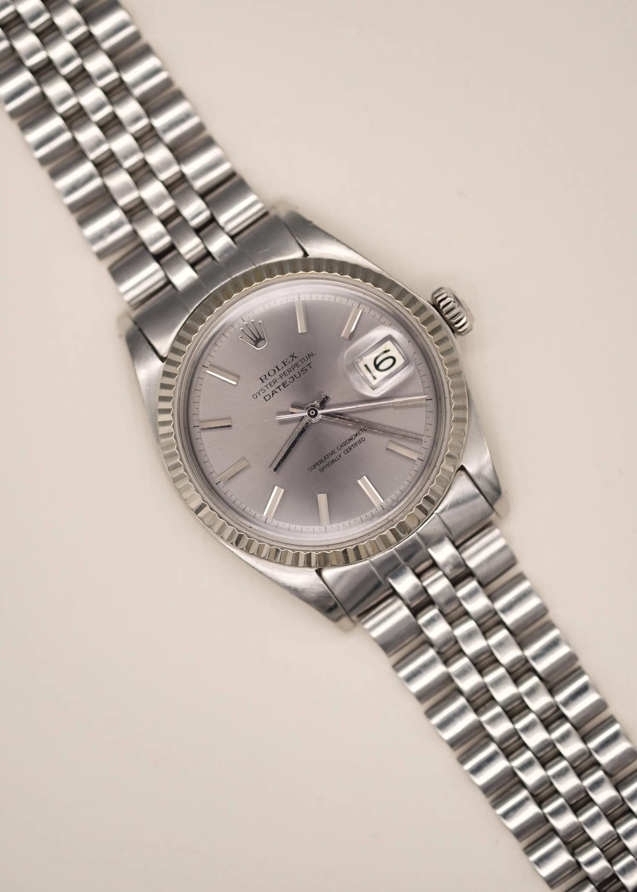 Rolex Datejust 1601 Lavender Dial - 1968