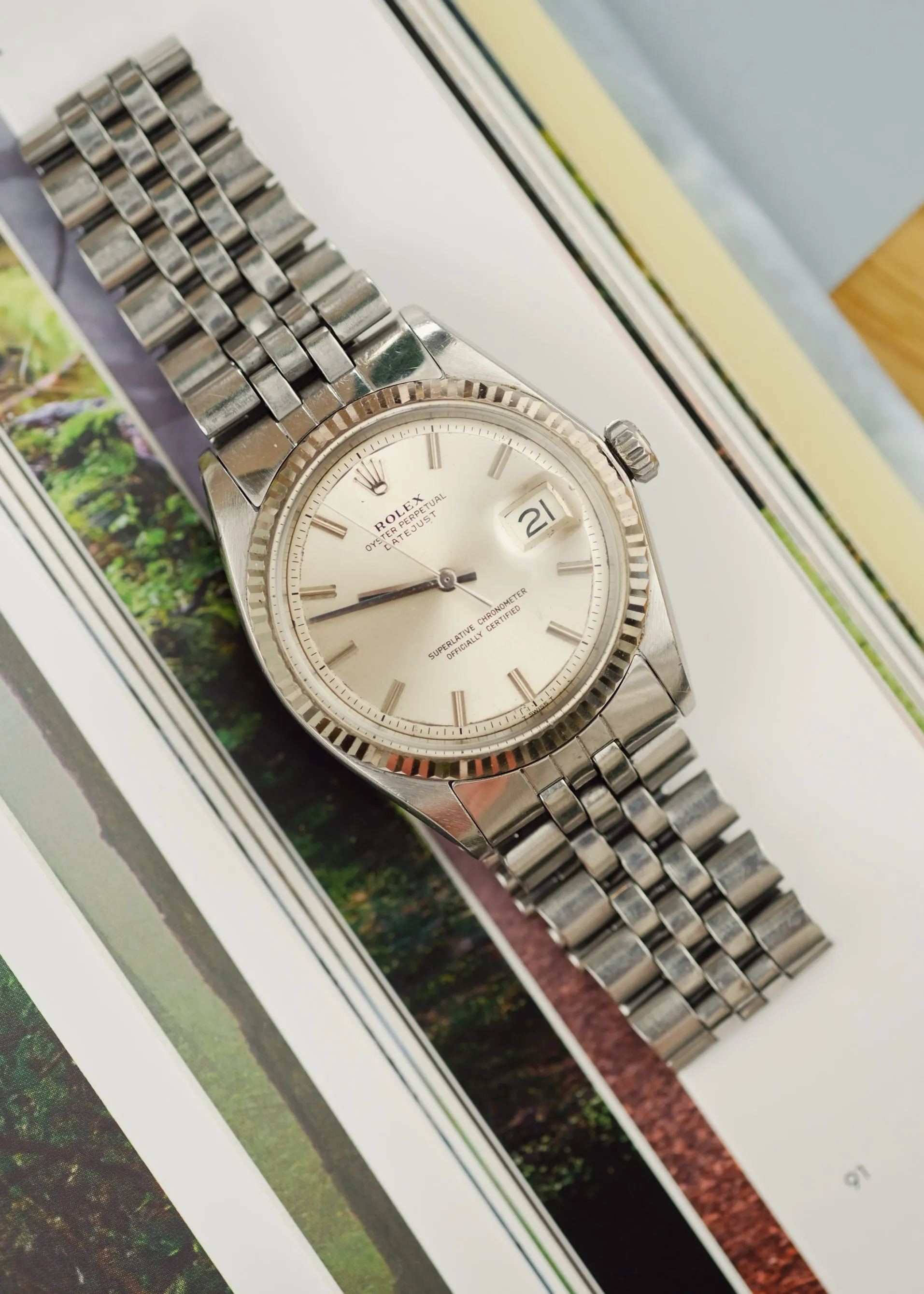 Rolex Datejust 1601 No-Lume Unpolished - 1970