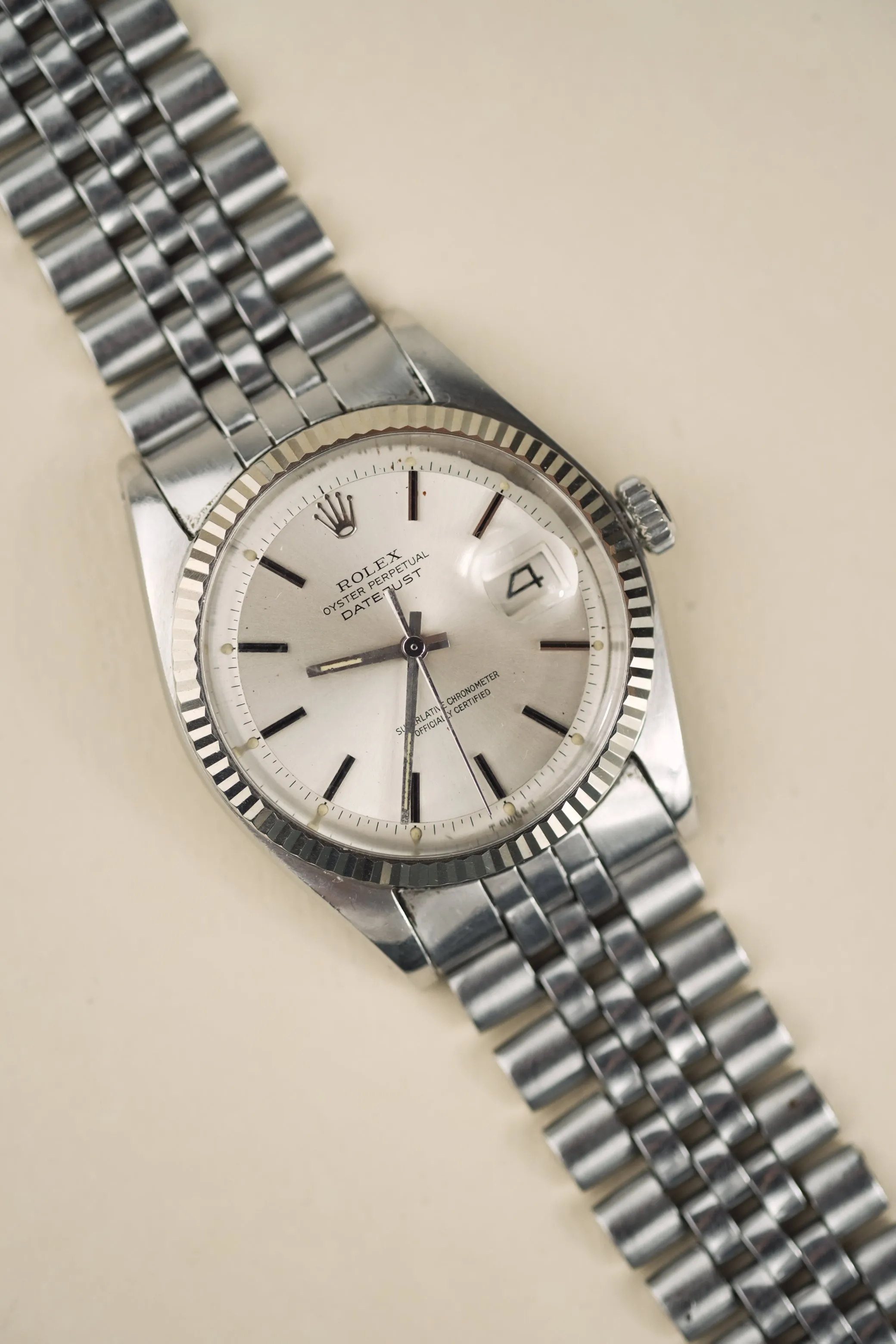 Rolex Datejust 1601 Silver Dial - 1972