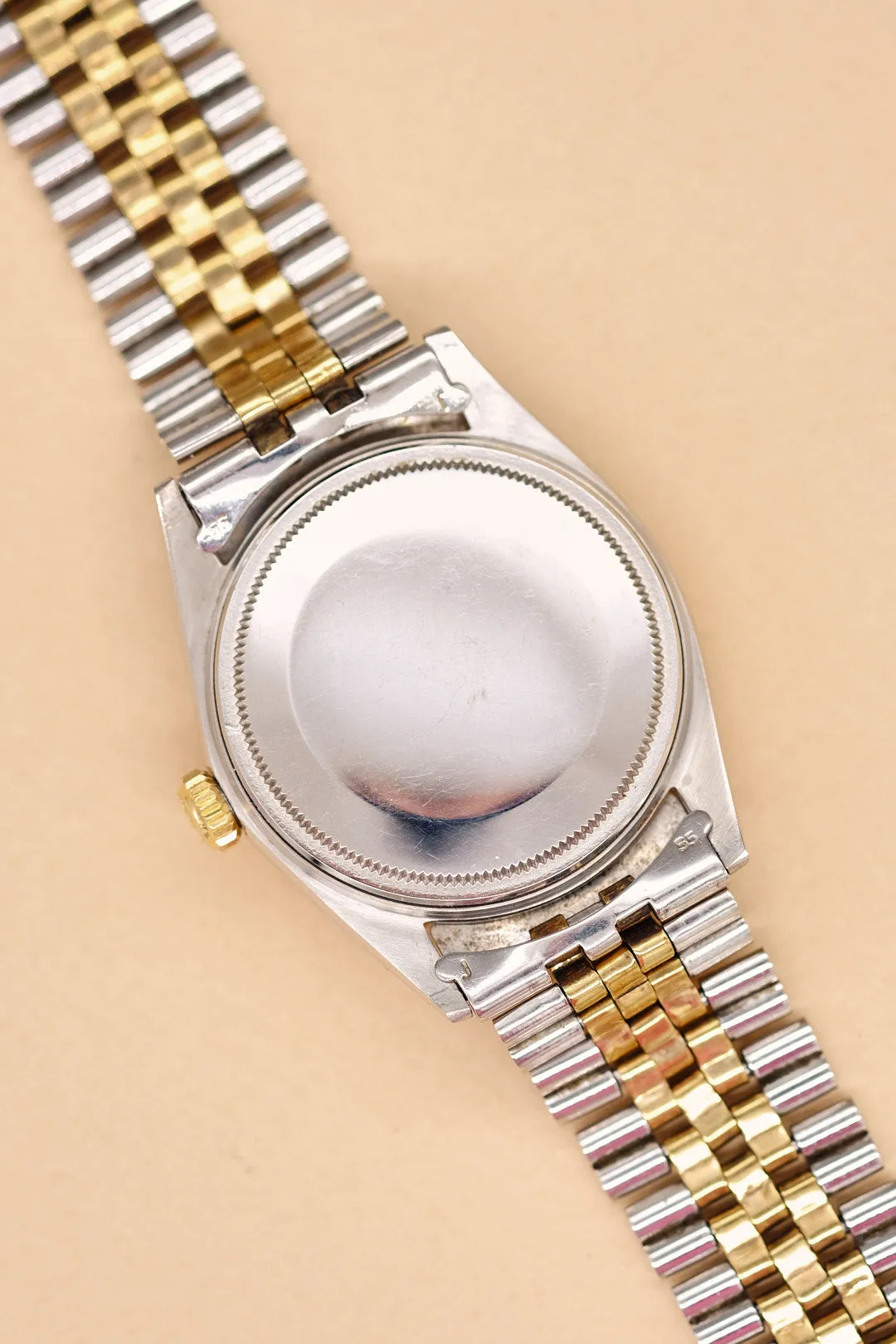 Rolex Datejust 1601 Silver Door Stop Marker Dial - 1963