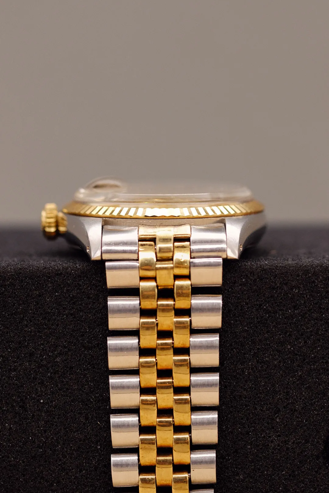 Rolex Datejust 1601 Silver Door Stop Marker Dial - 1963