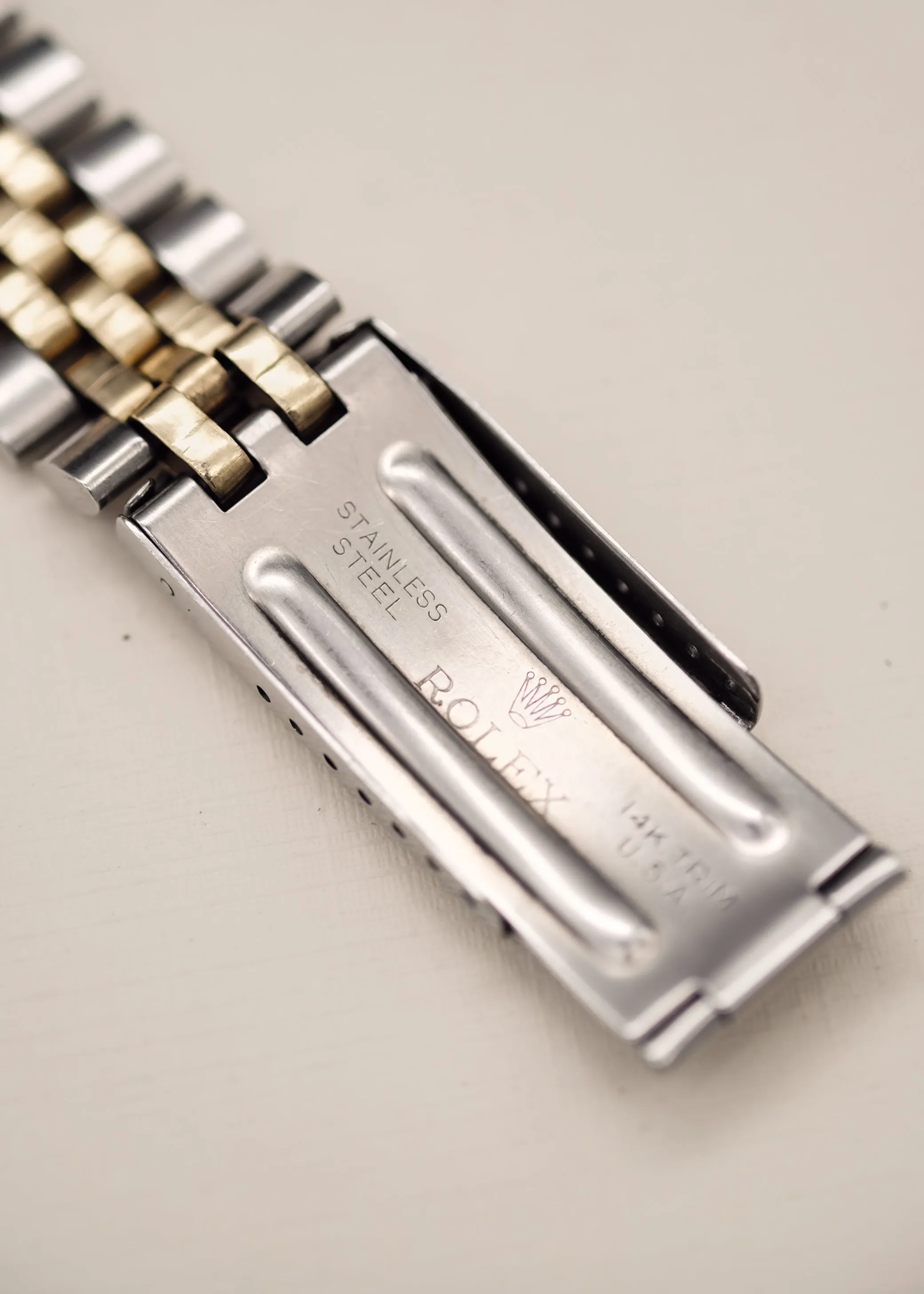 Rolex Datejust 1601 Two-Tone Cream Patina Dial - 1973