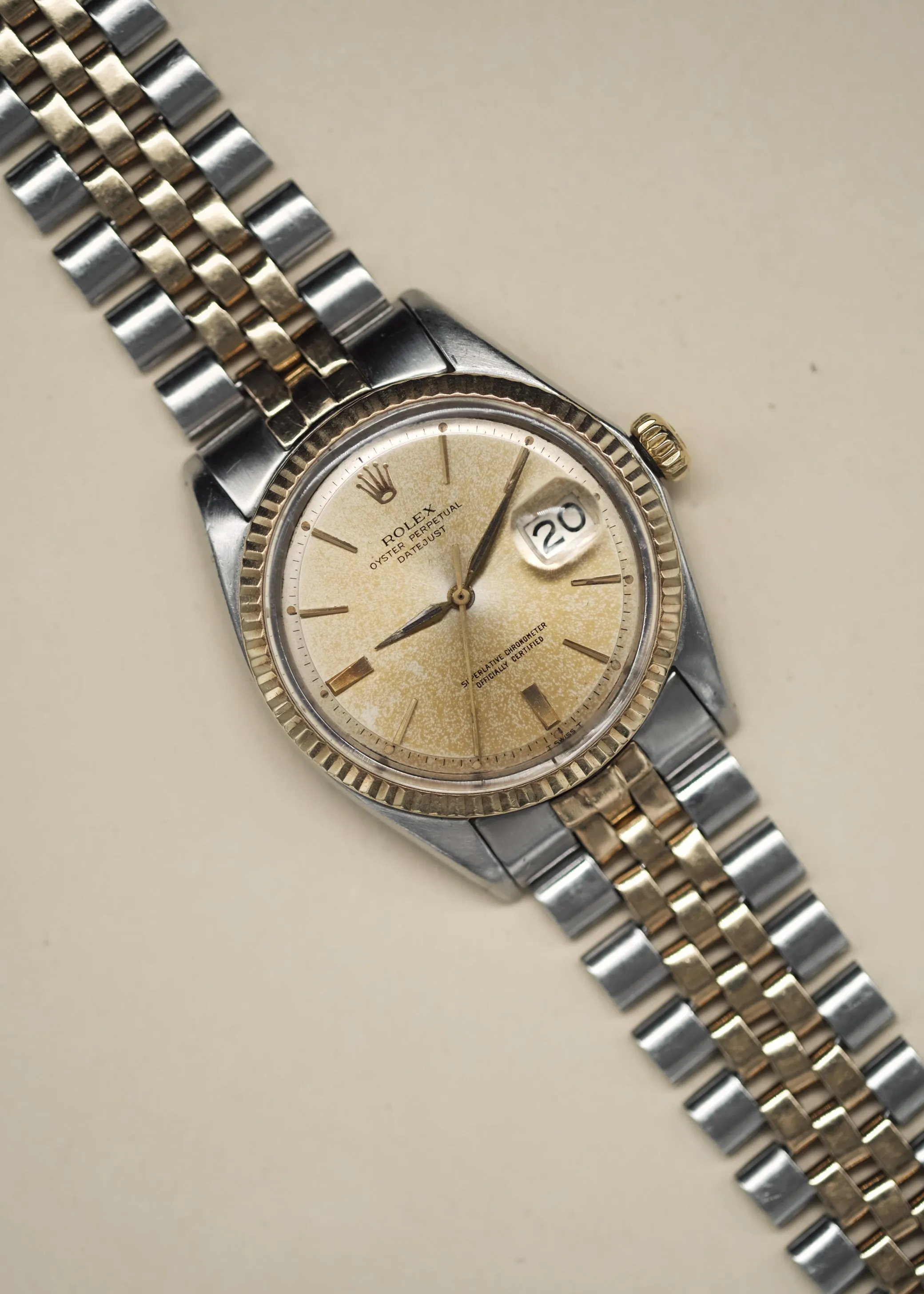 Rolex Datejust 1601 Two Tone Dauphine hands - 1966