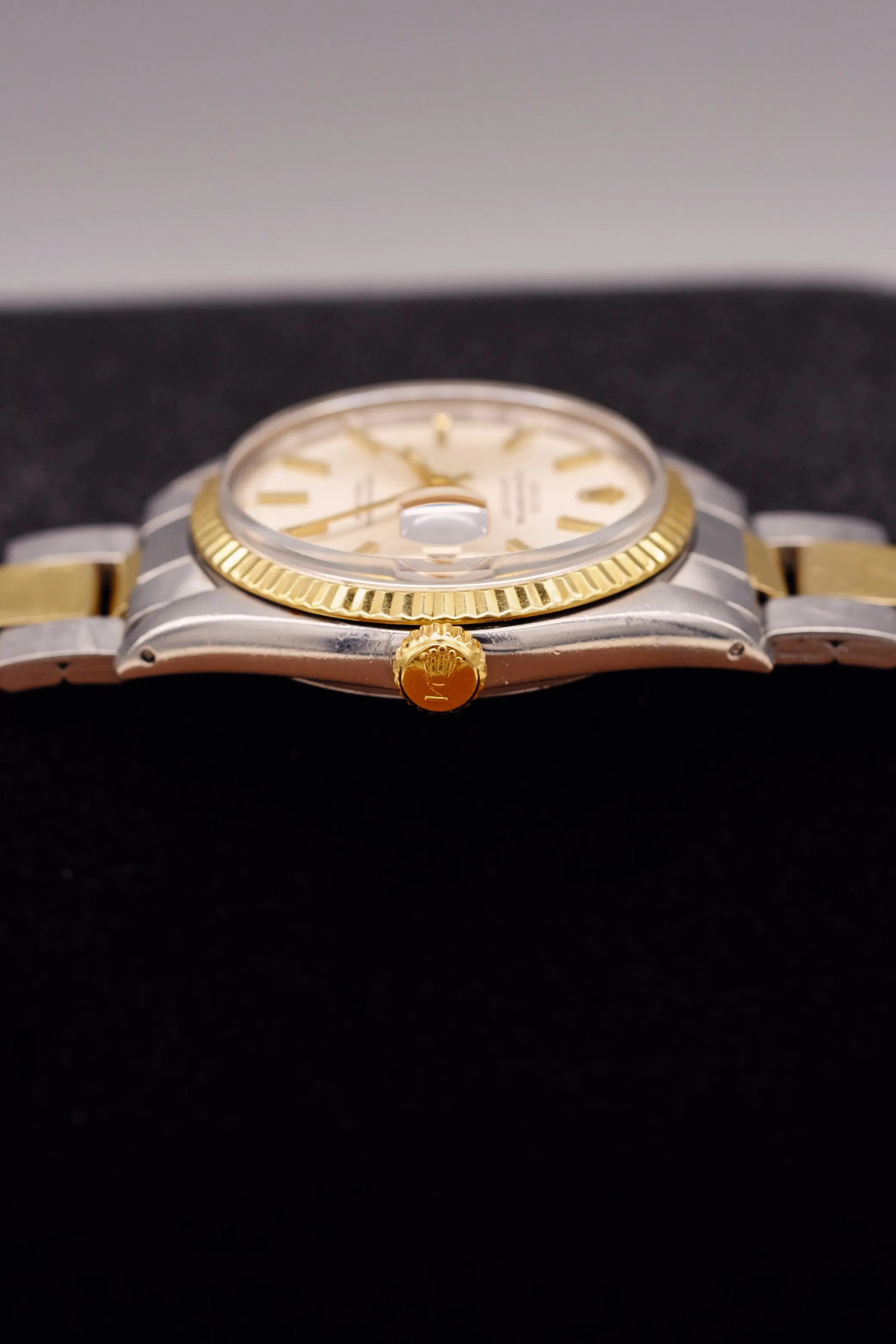 Rolex Datejust 1601 Two Tone Silver Dial Box & Papers - 1974