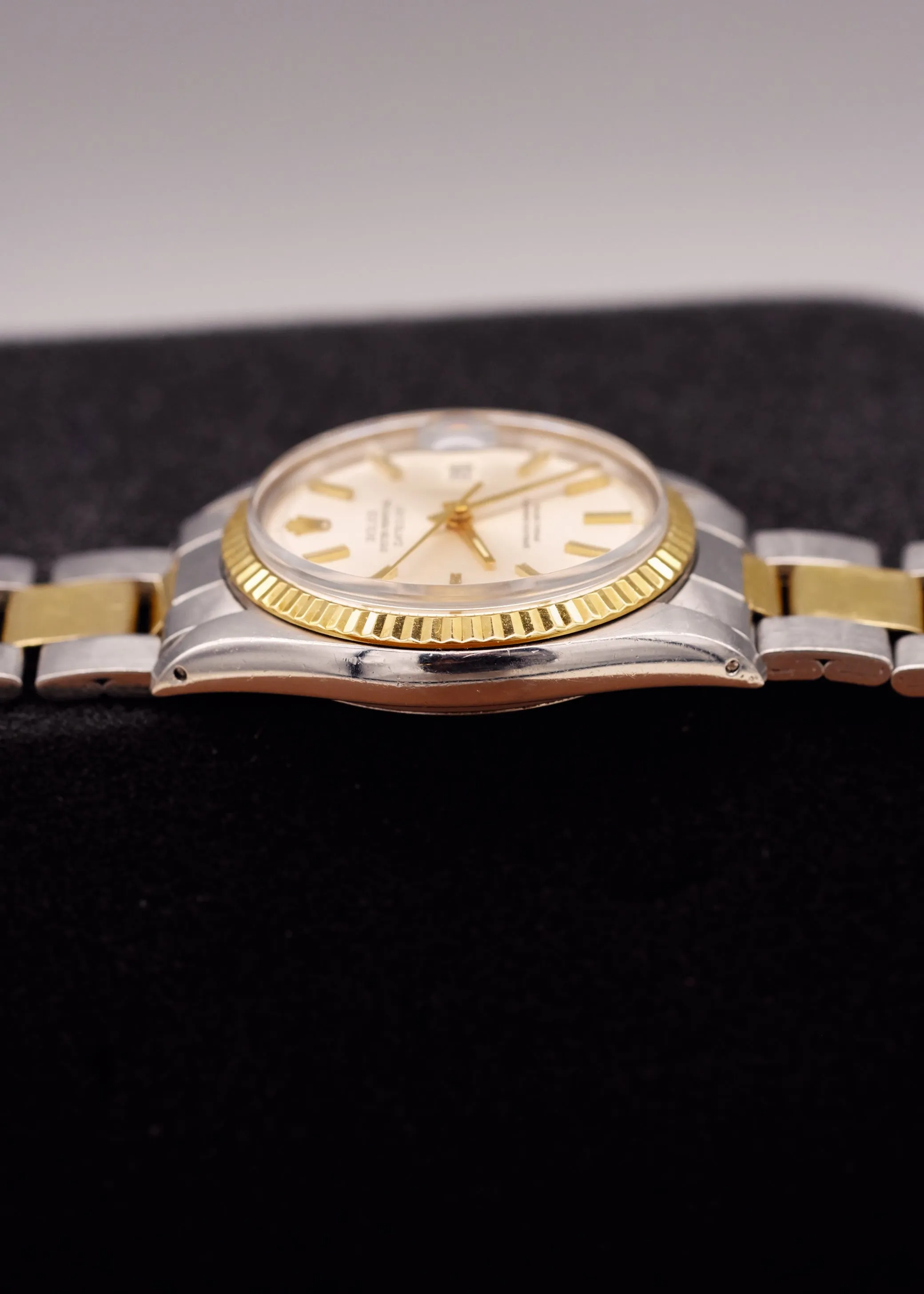 Rolex Datejust 1601 Two Tone Silver Dial Box & Papers - 1974