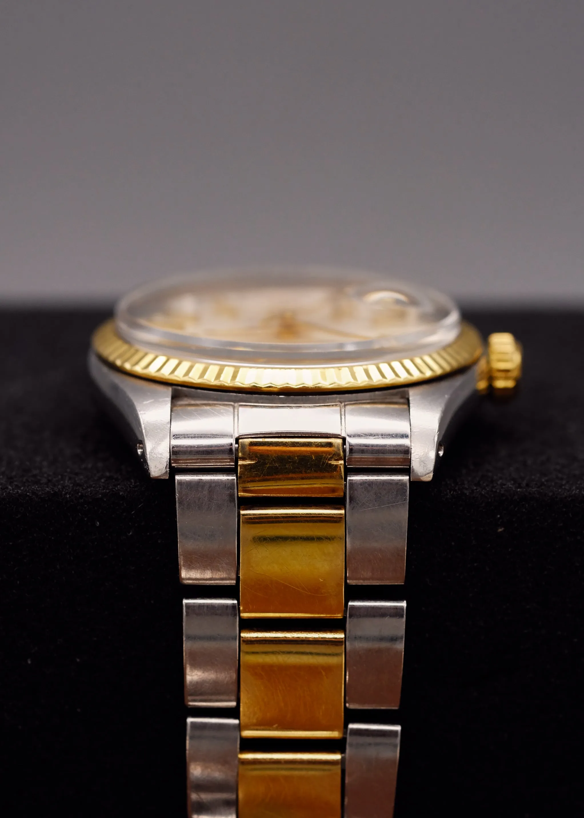 Rolex Datejust 1601 Two Tone Silver Dial Box & Papers - 1974