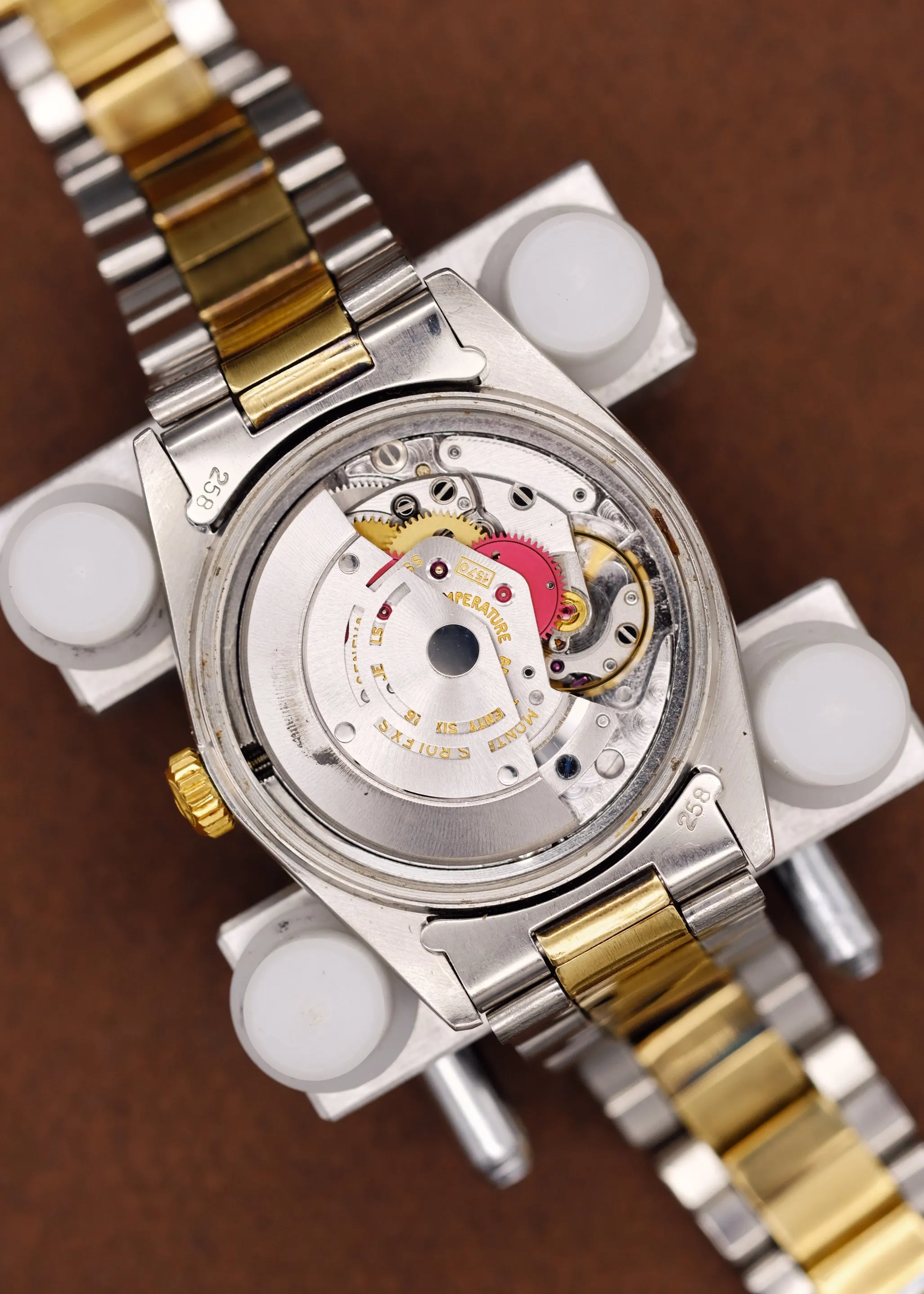 Rolex Datejust 1601 Two Tone Silver Dial Box & Papers - 1974