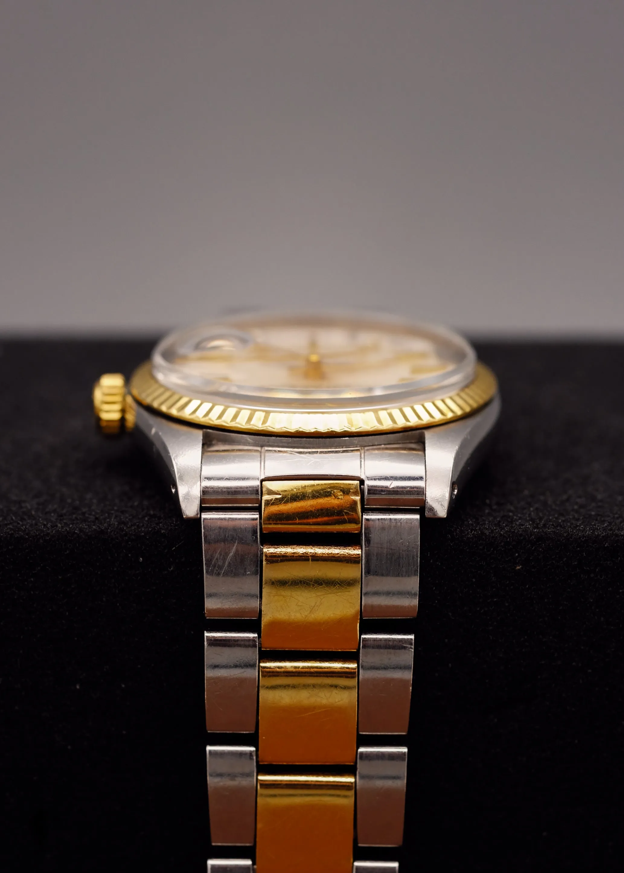 Rolex Datejust 1601 Two Tone Silver Dial Box & Papers - 1974