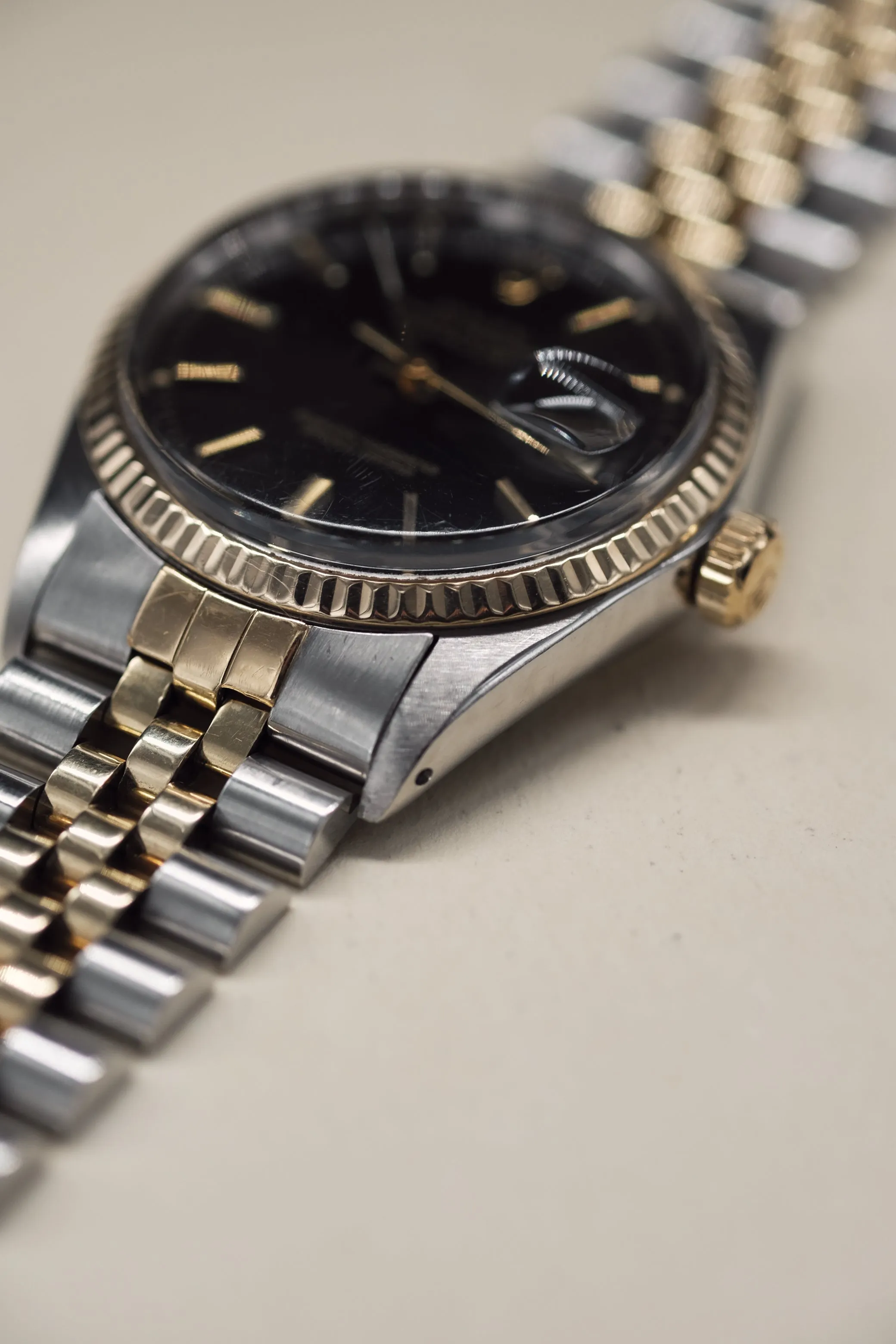 Rolex Datejust 16013 Brown Door Stop Dial - 1980