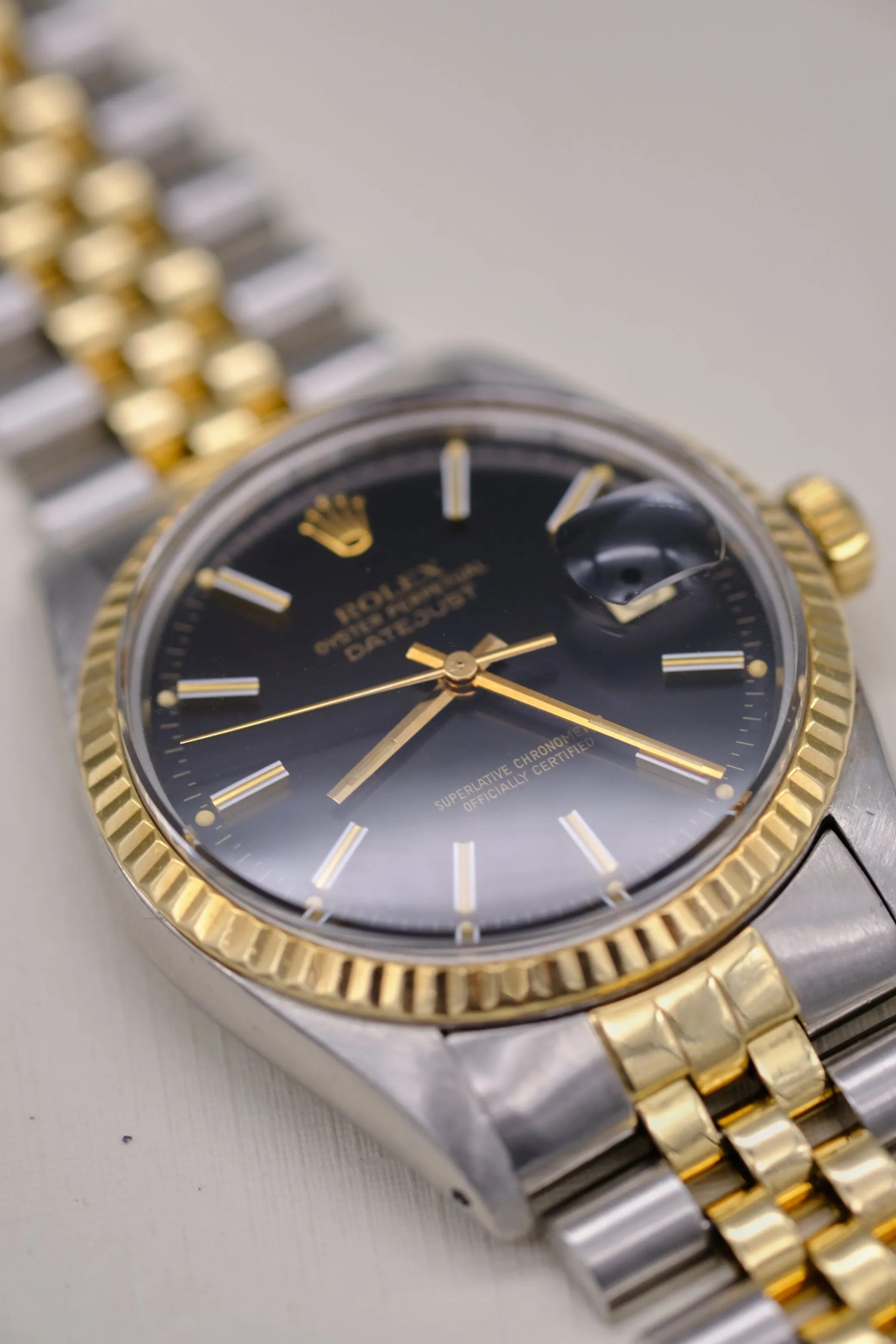 Rolex Datejust 16013 Chocolate Brown Dial - 1981