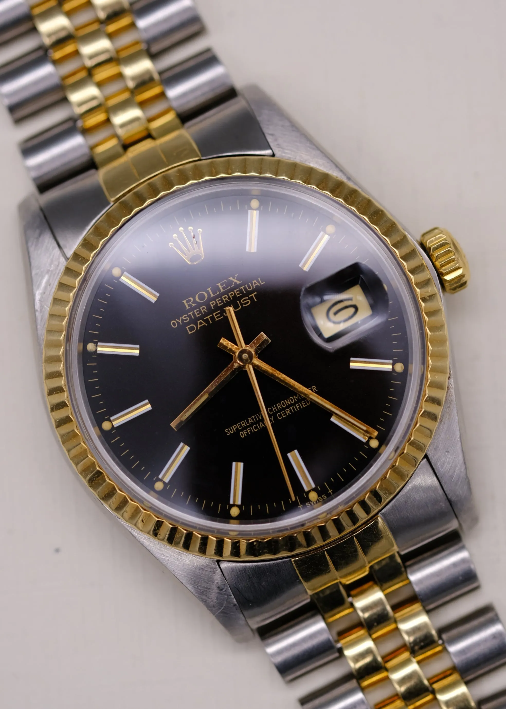 Rolex Datejust 16013 Chocolate Brown Dial - 1981
