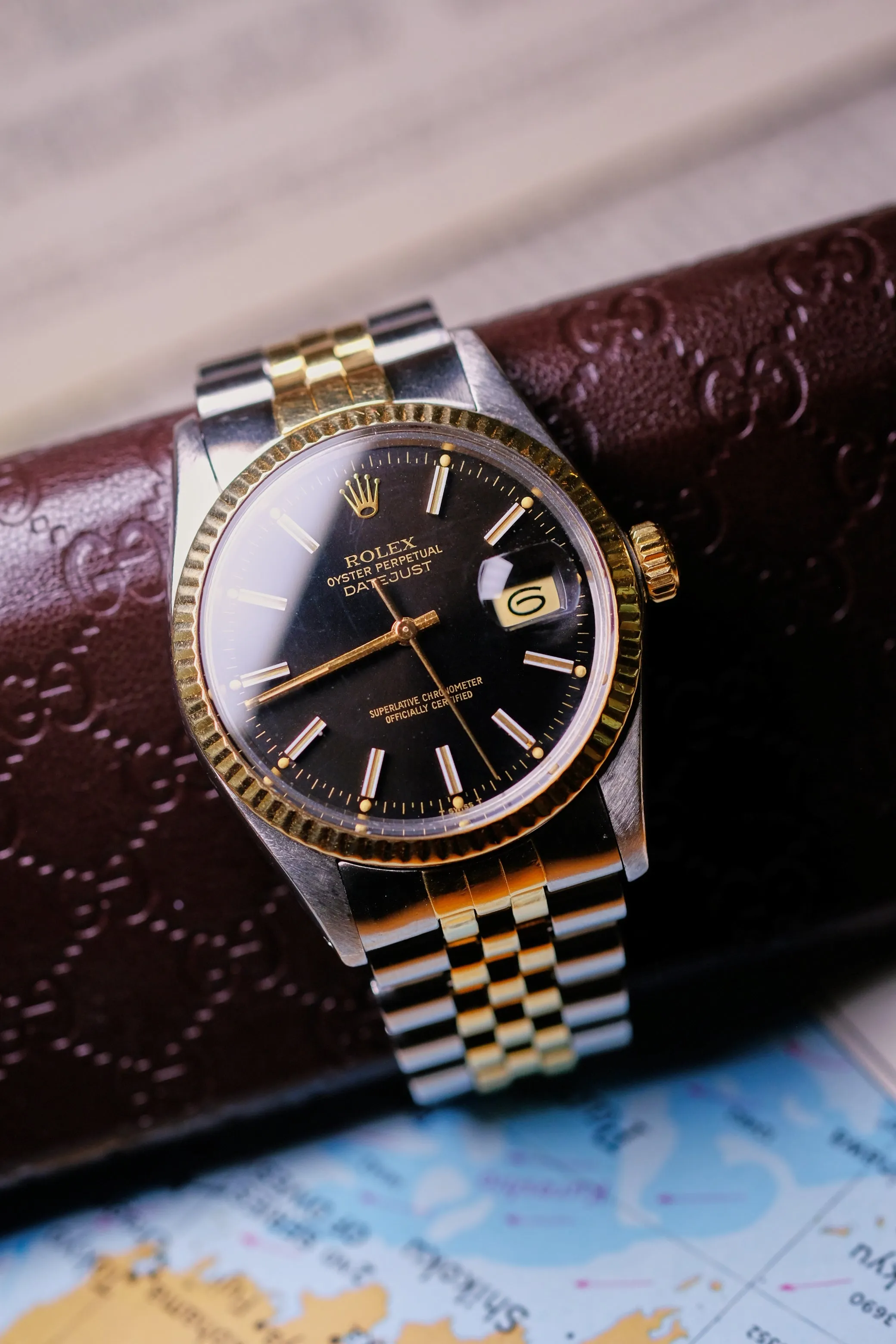 Rolex Datejust 16013 Chocolate Brown Dial - 1981