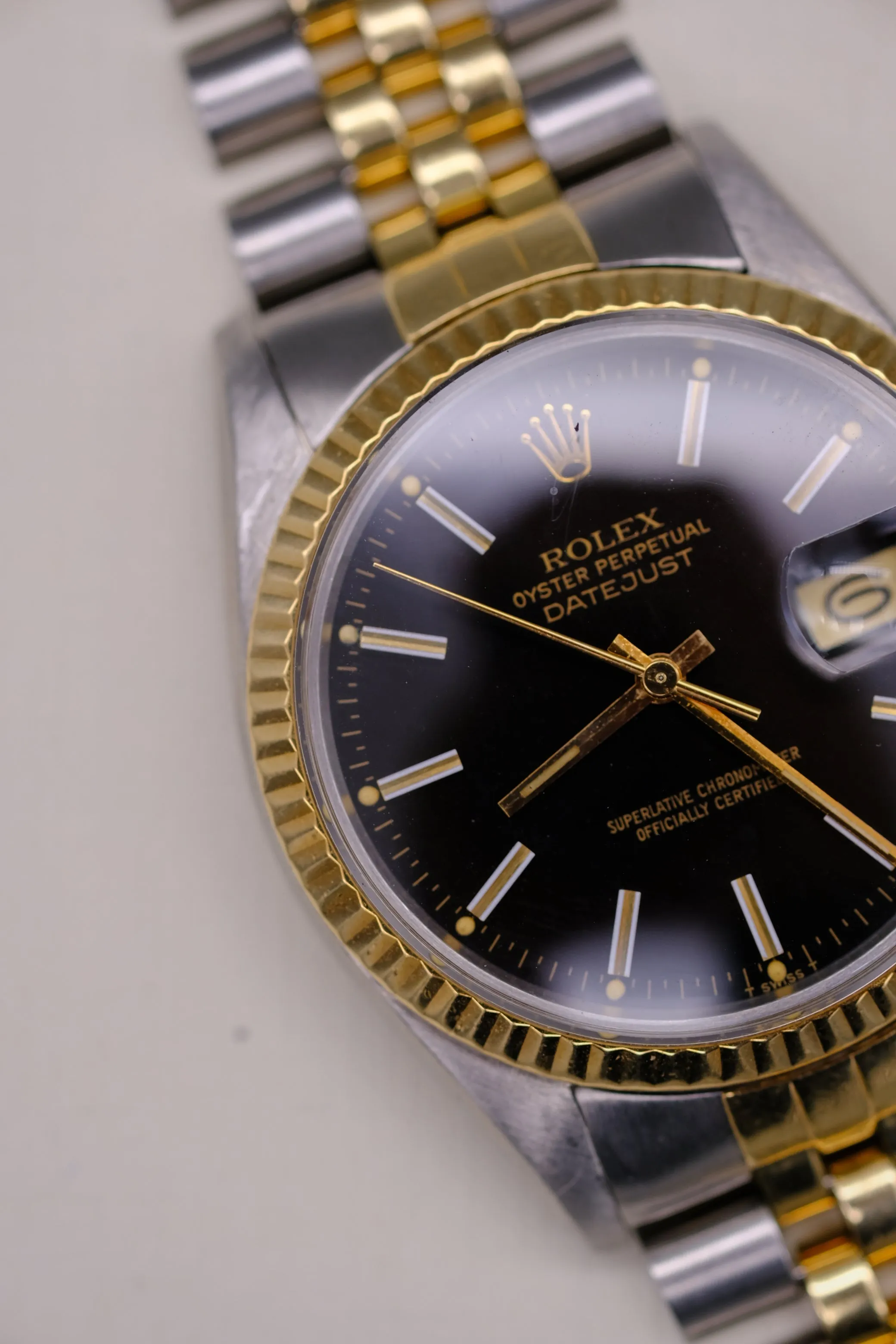Rolex Datejust 16013 Chocolate Brown Dial - 1981