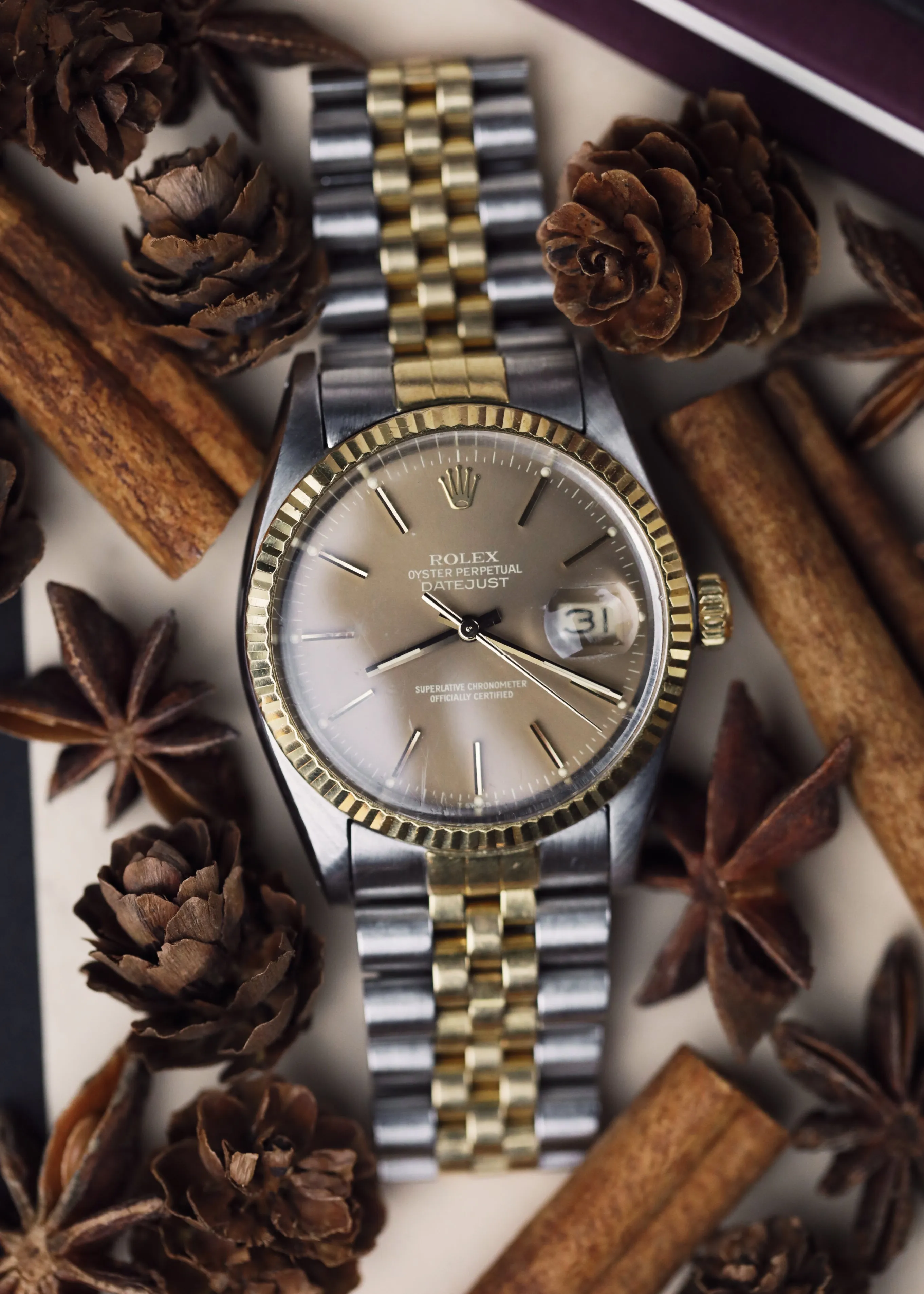 Rolex Datejust 16013 Ghost Mocha Dial - 1984