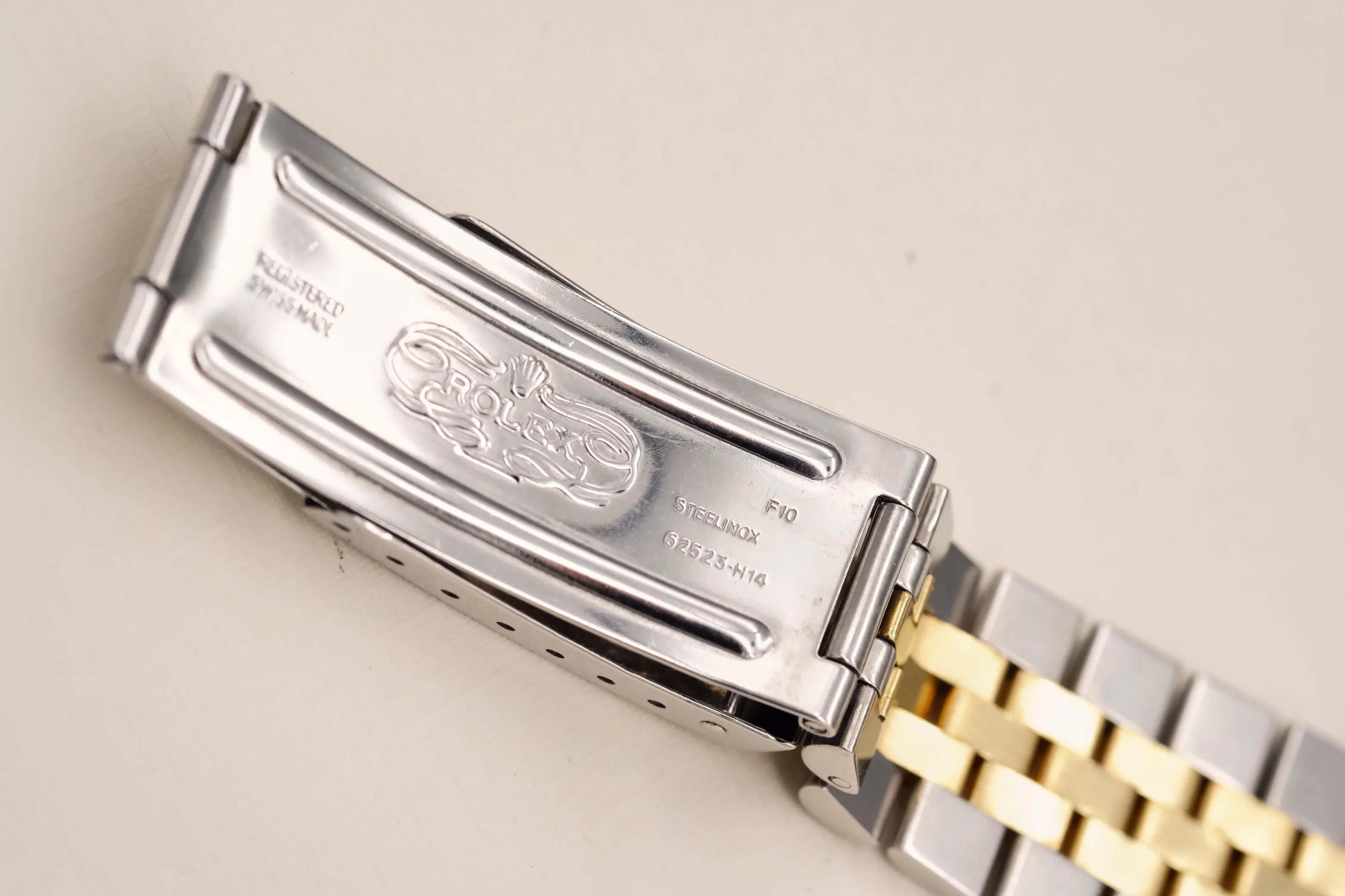 Rolex Datejust 16013 Linen Dial Unpolished - 1987