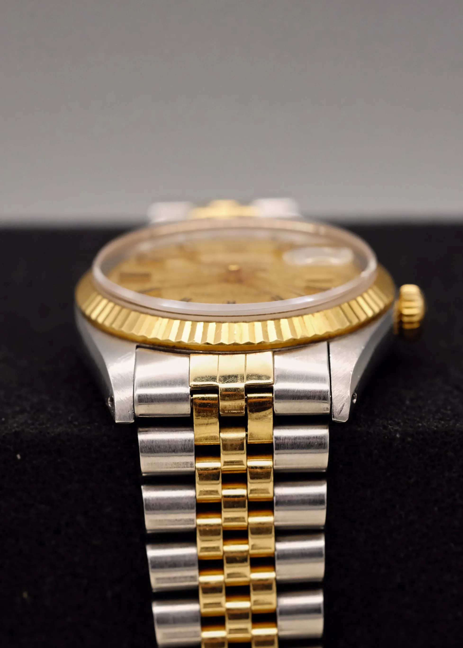 Rolex Datejust 16013 Linen Dial Unpolished - 1987