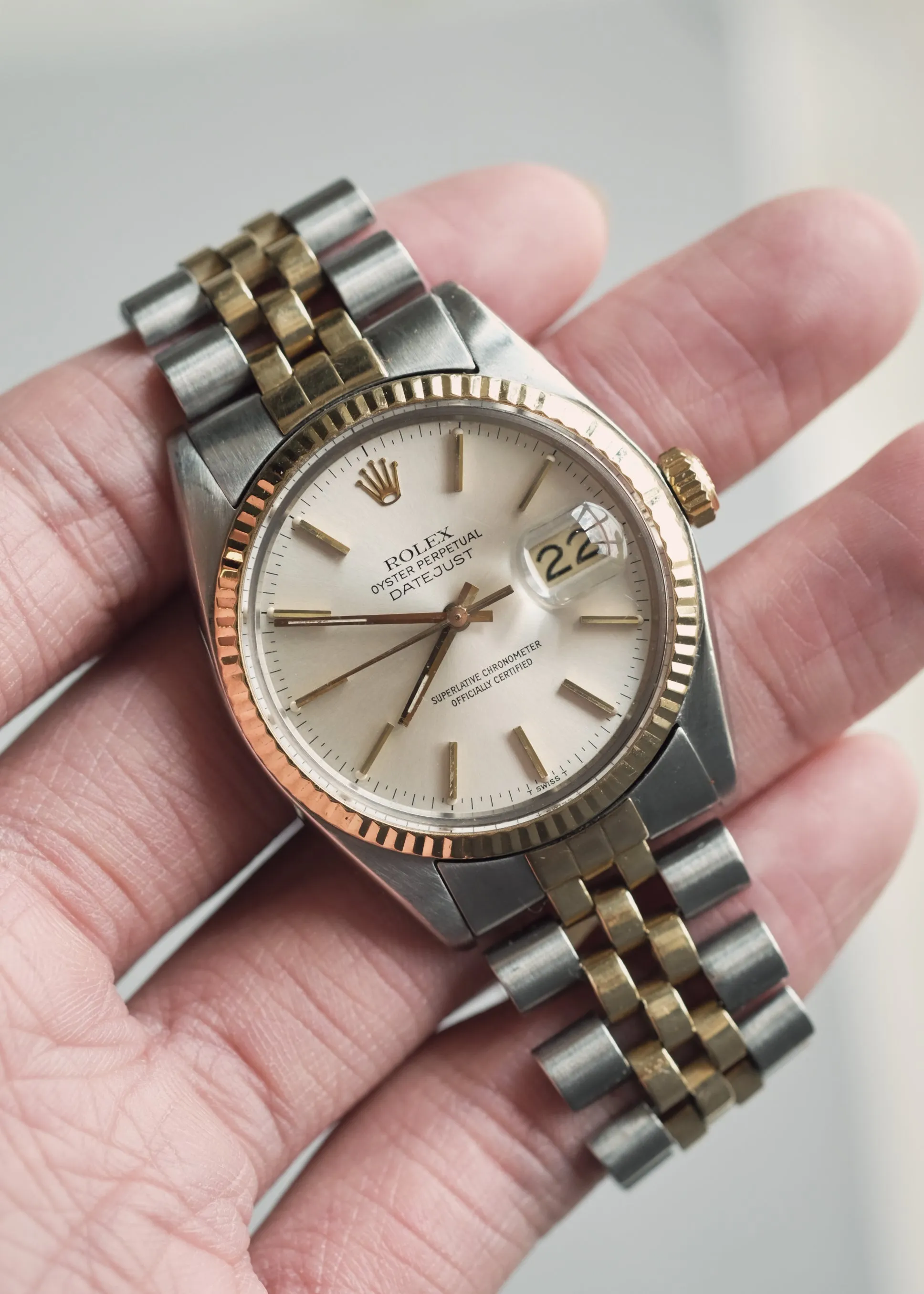 Rolex Datejust 16013 Silver Dial - 1979