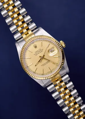 Rolex Datejust 16013 Tapestry Dial - 1984