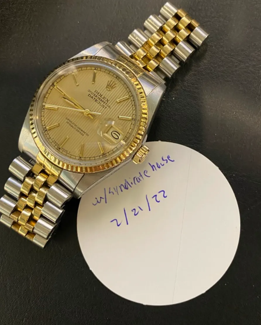 Rolex Datejust 16013 Tapestry Dial - 1984