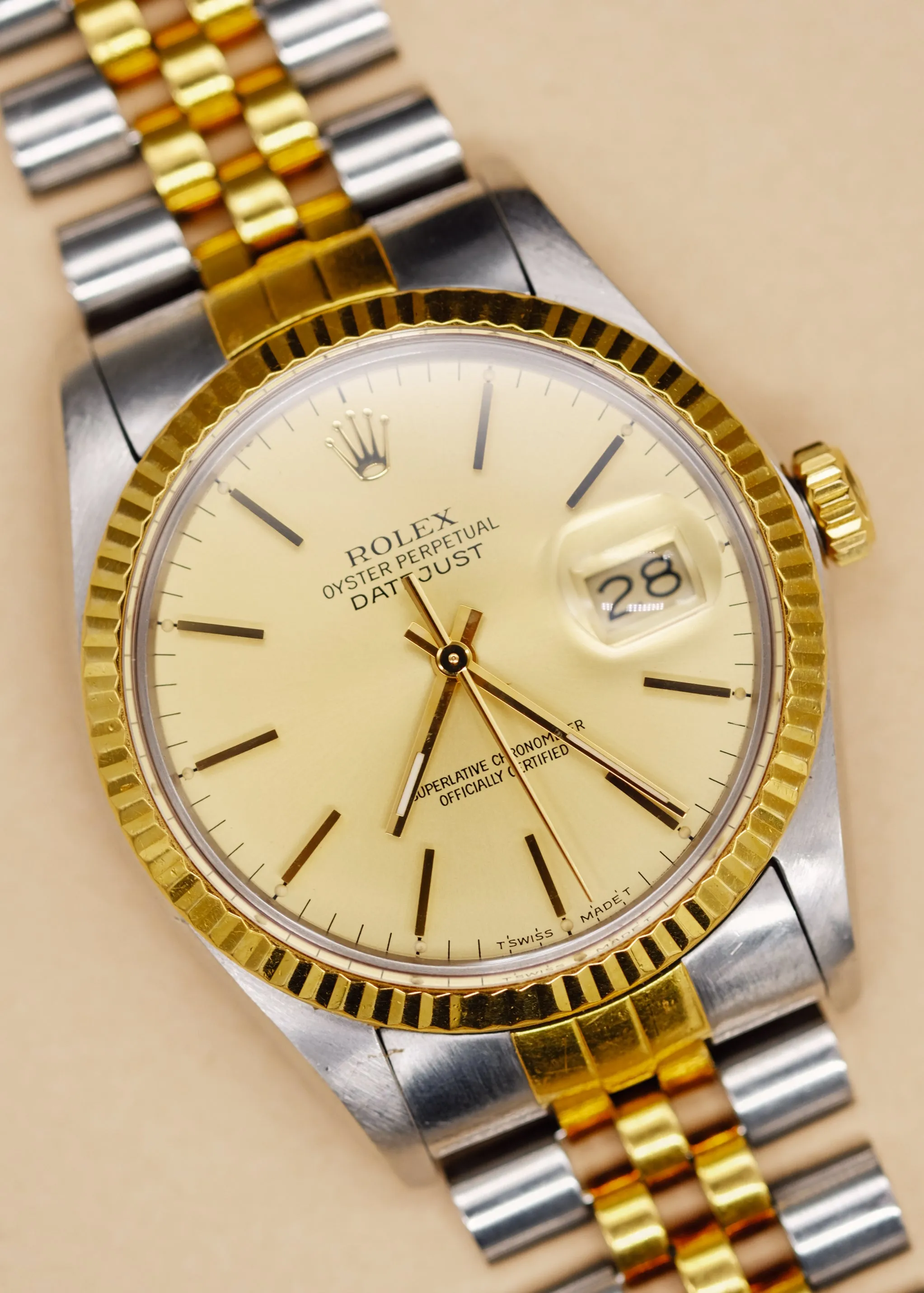 Rolex Datejust 16013 Two-Tone - 1986