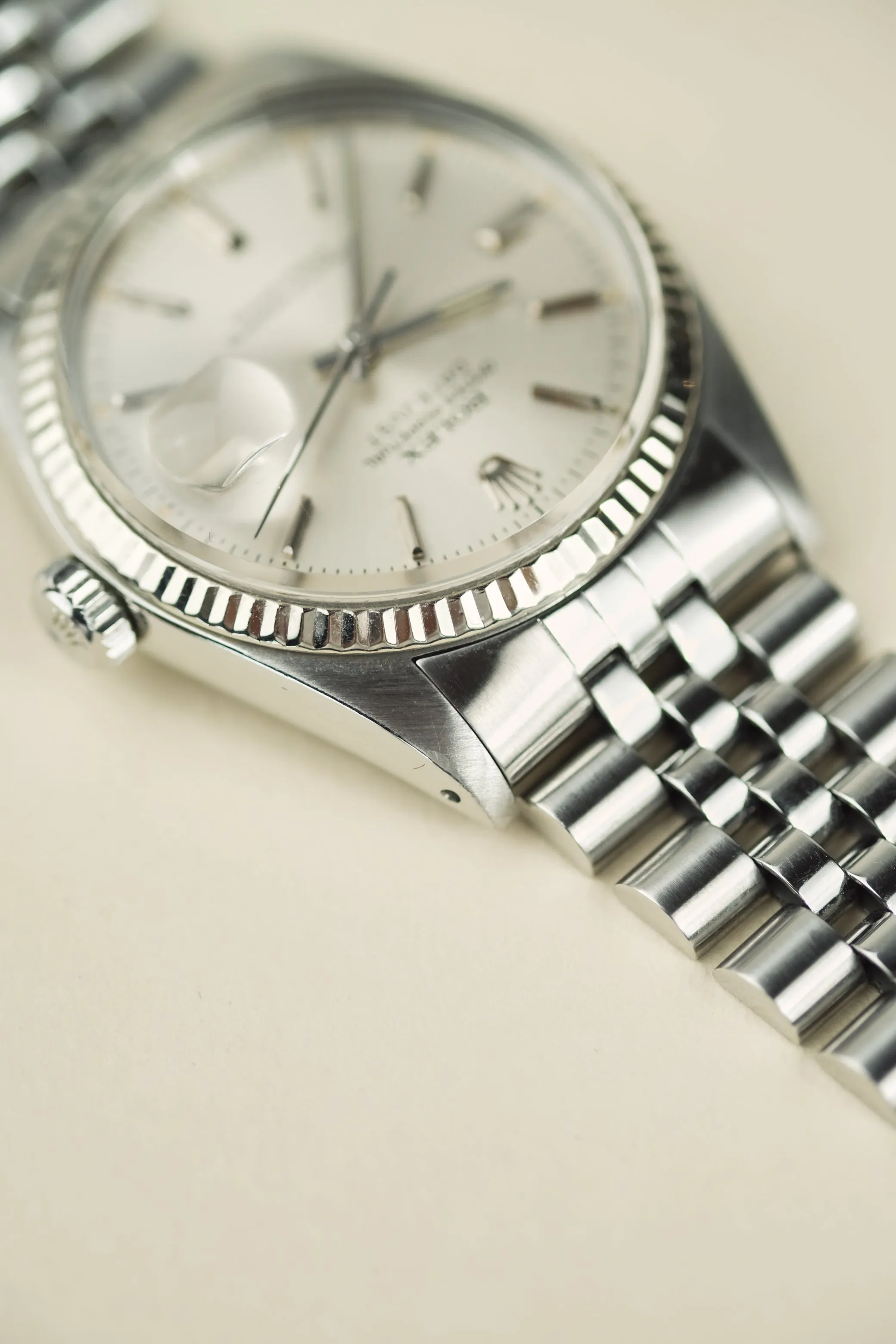 Rolex Datejust 16014 Doorstop Silver Dial w/Papers - 1978