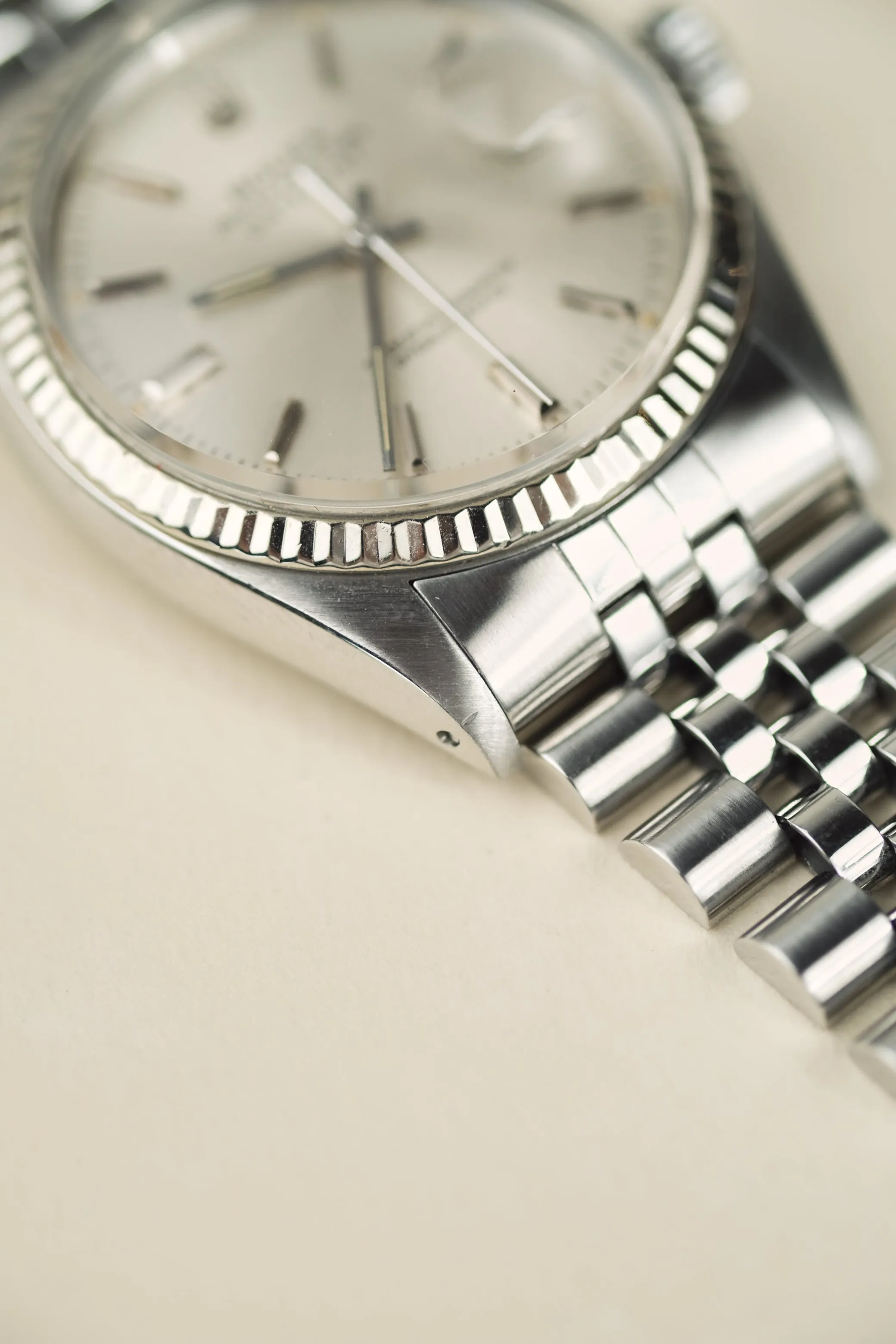 Rolex Datejust 16014 Doorstop Silver Dial w/Papers - 1978