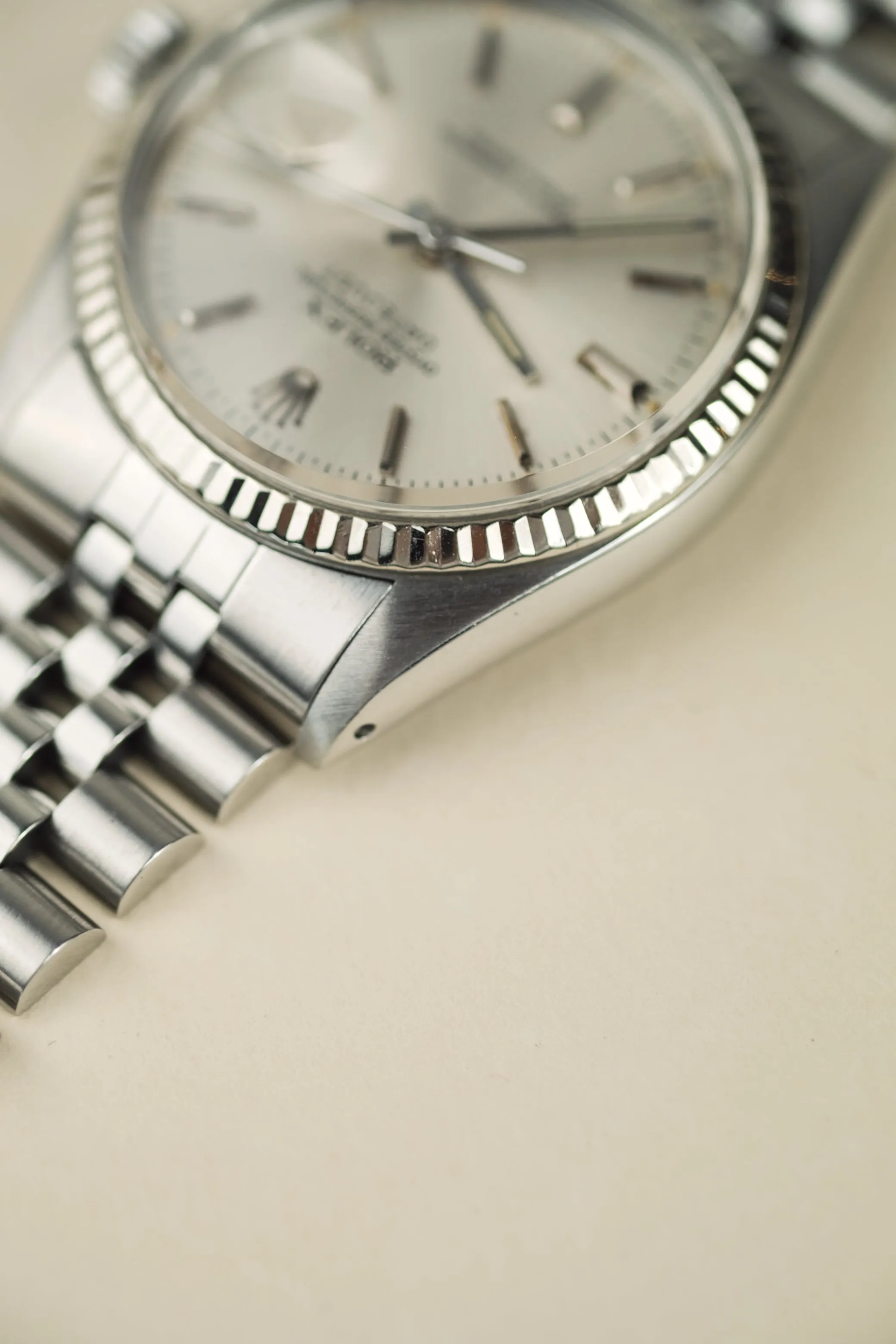 Rolex Datejust 16014 Doorstop Silver Dial w/Papers - 1978