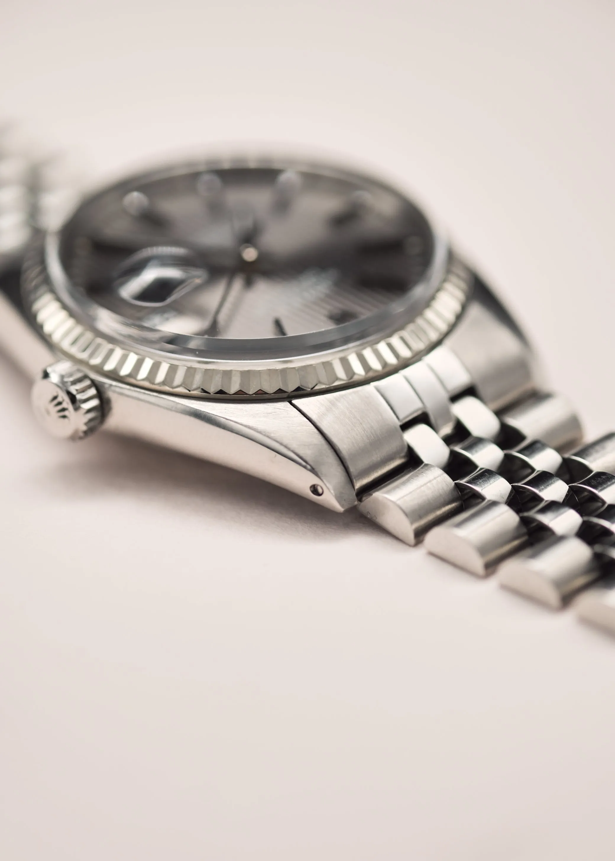 Rolex Datejust 16014 Grey Tapestry Dial - 1979